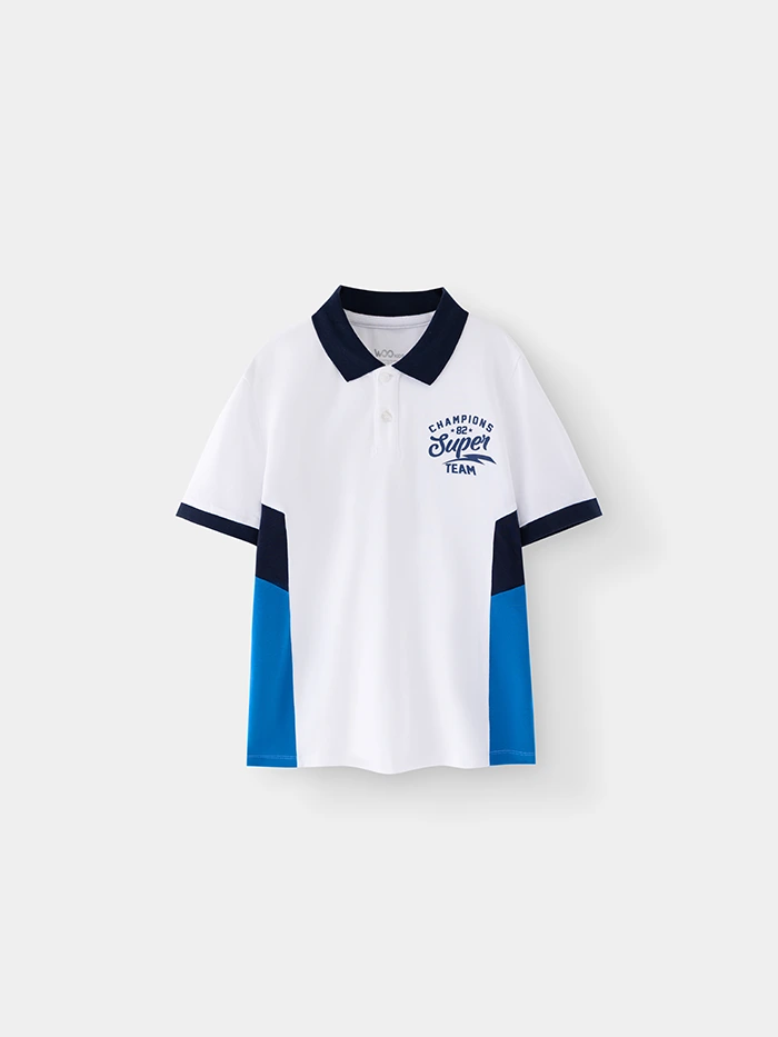 Áo Thun Có Cổ Bé Trai TPS25S002R