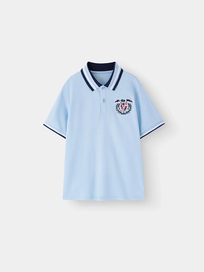 Áo Thun Có Cổ Bé Trai TPS25S006R
