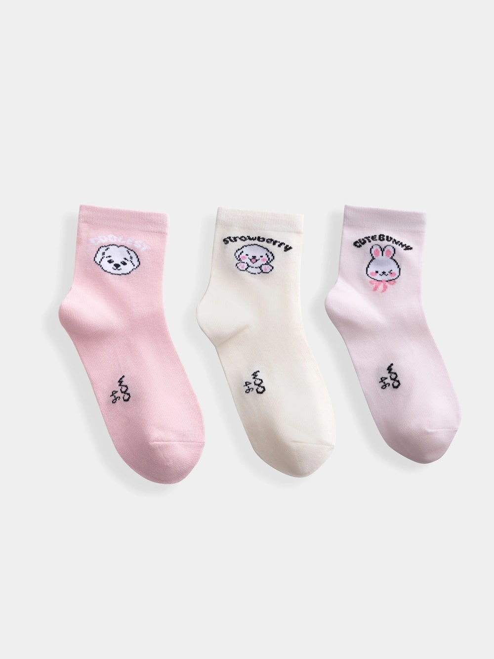 Set Tất Bé Gái DAS25F005S (Combo 3 đôi)