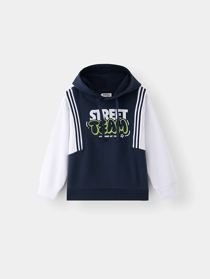 Áo Nỉ Có Mũ Bé Trai BHO25F005R