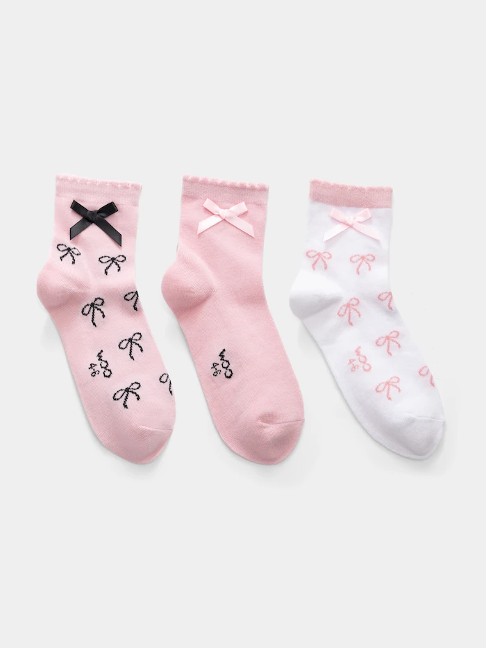 Tất Bé Gái DAS25F004S (Combo 3 đôi)