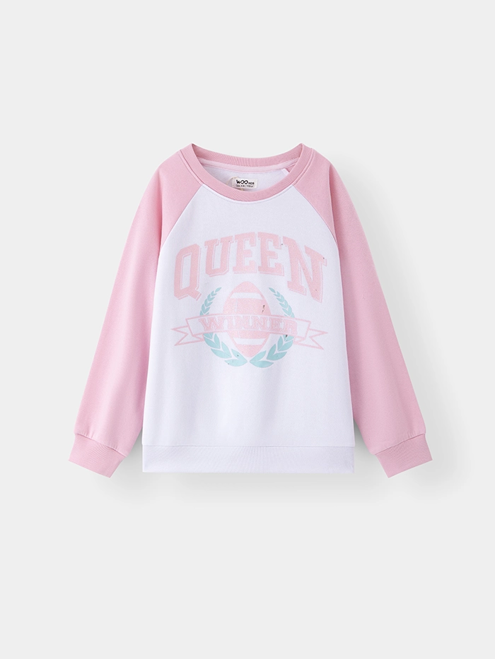 Áo Nỉ Bé Gái DSW25F003R