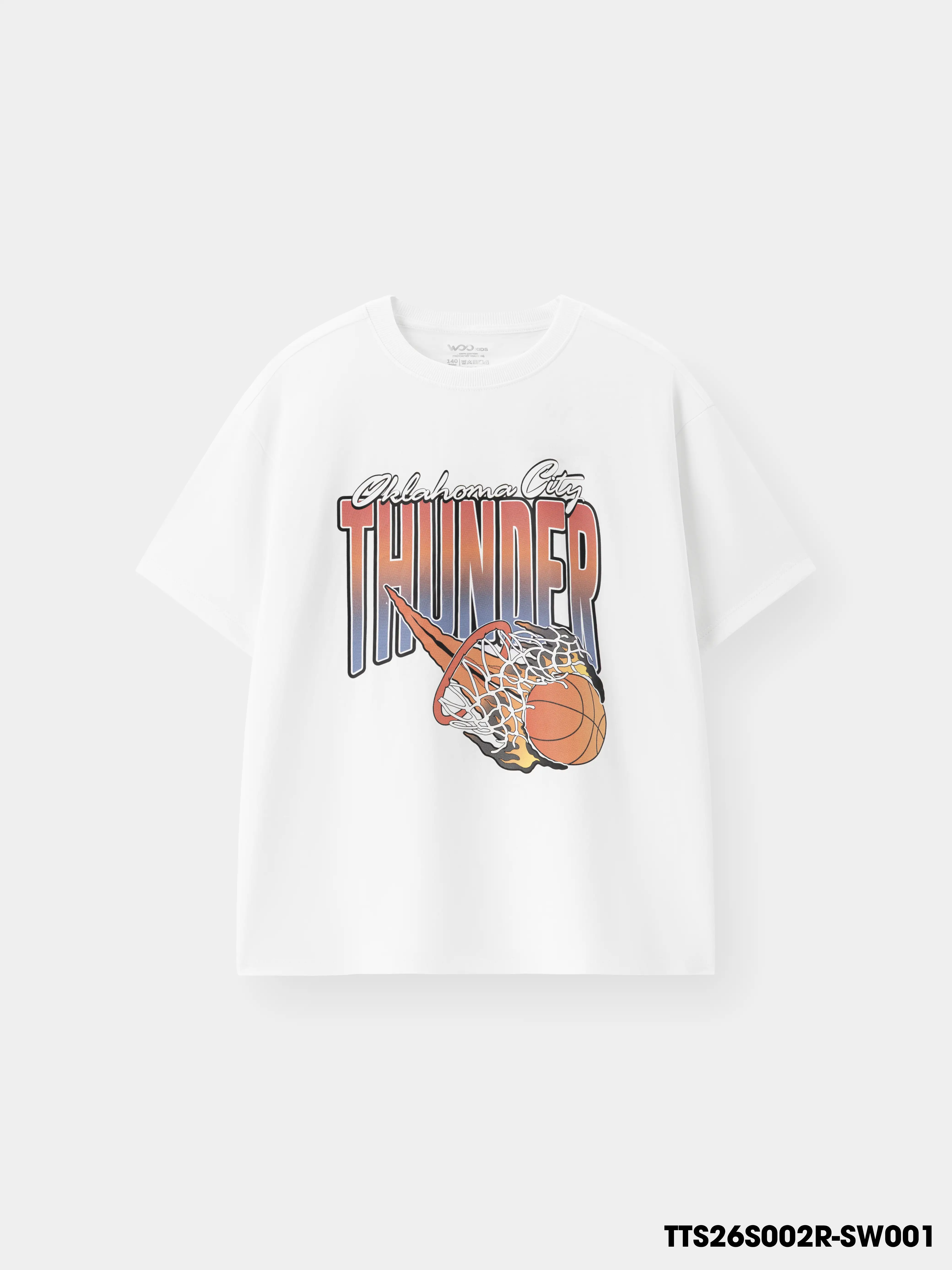 Áo Thun Không Cổ Bé Trai TTS26S002R