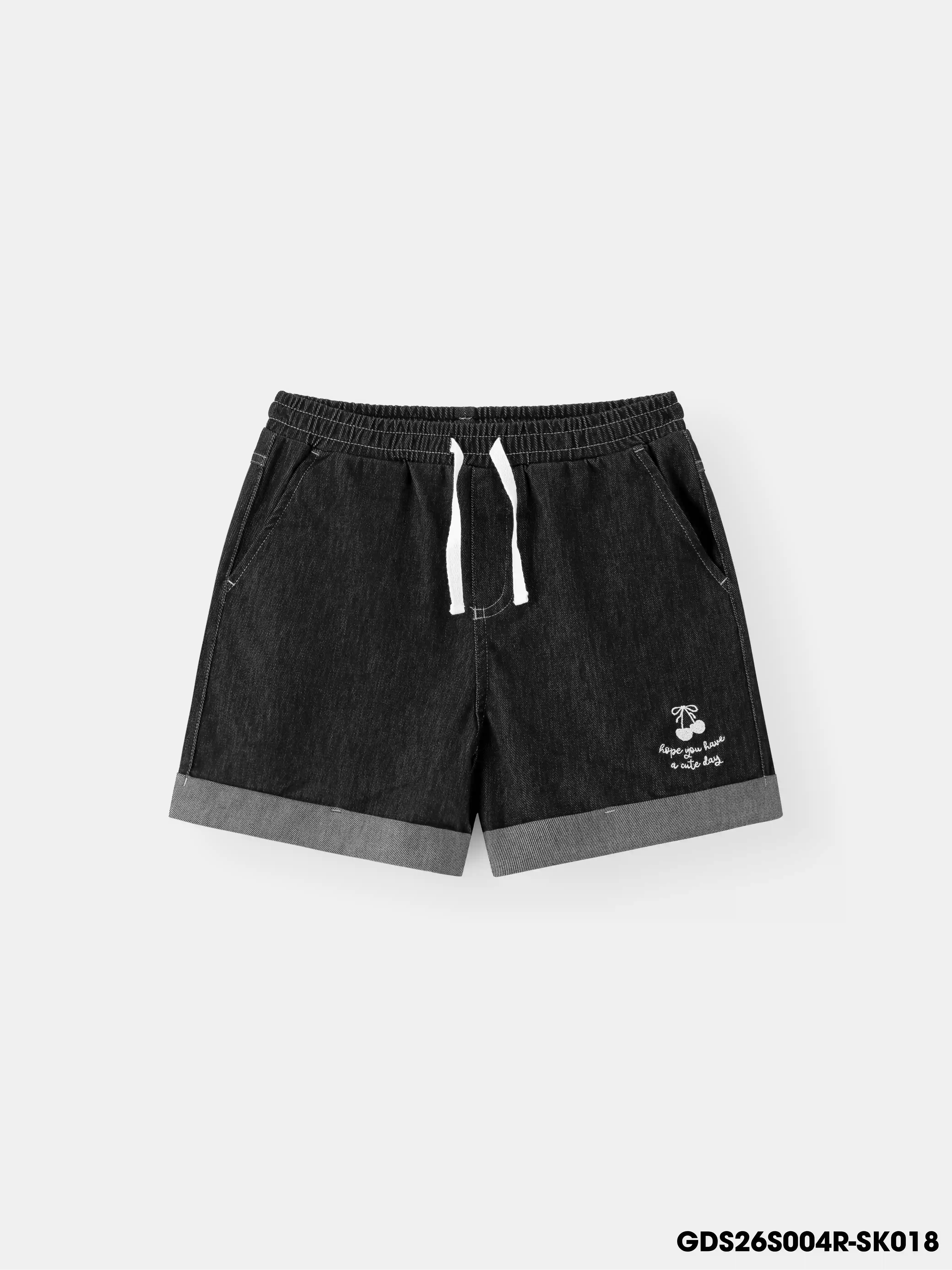 Quần Short Jean Bé Gái GDS26S004R