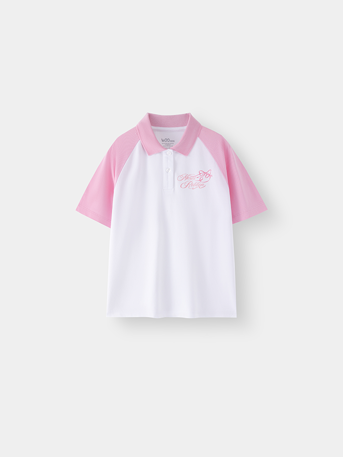 Áo Thun Có Cổ Bé Gái EPS25S005R