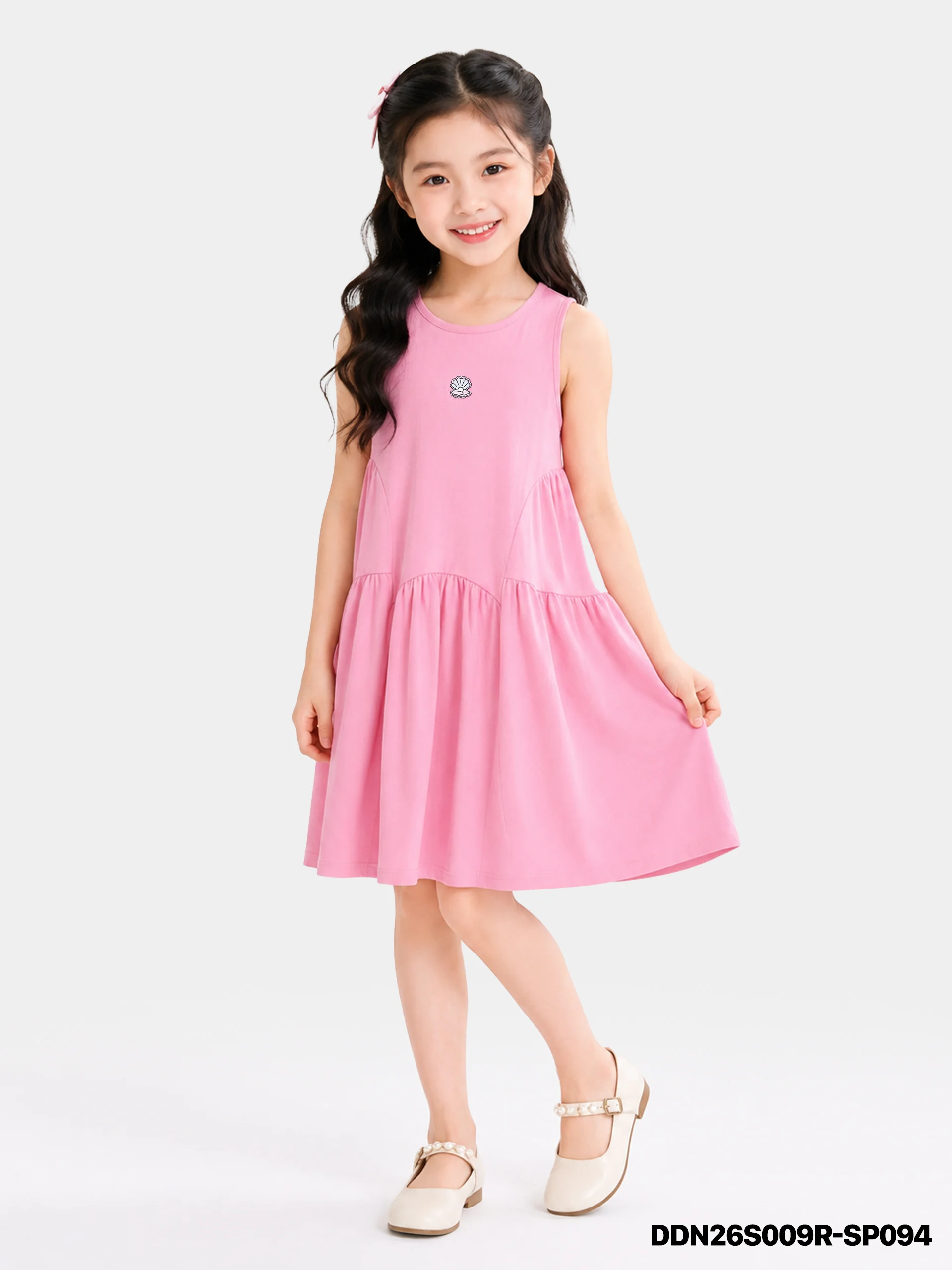 Váy Liền Dệt Kim Bé Gái DDN26S009R