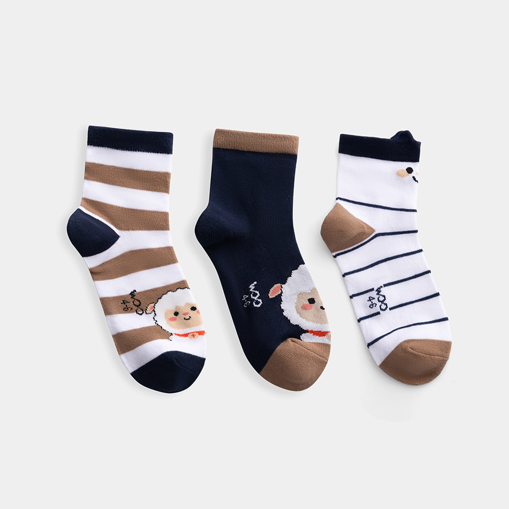 Set Tất Bé Trai KAS25F001S (Combo 3 đôi)