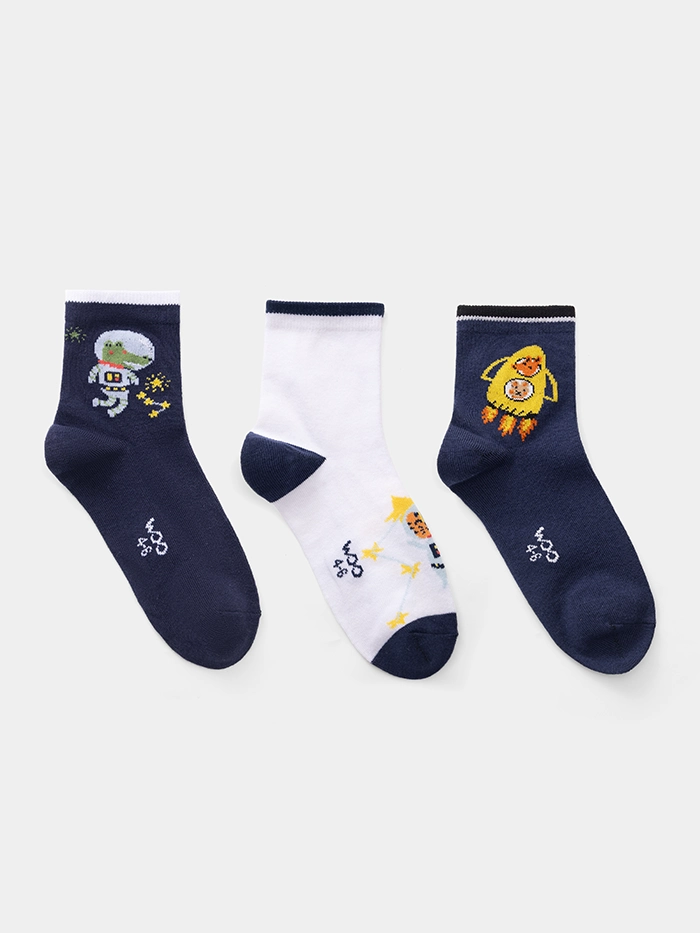 Tất Bé Trai KAS25F007S (Combo 3 đôi)