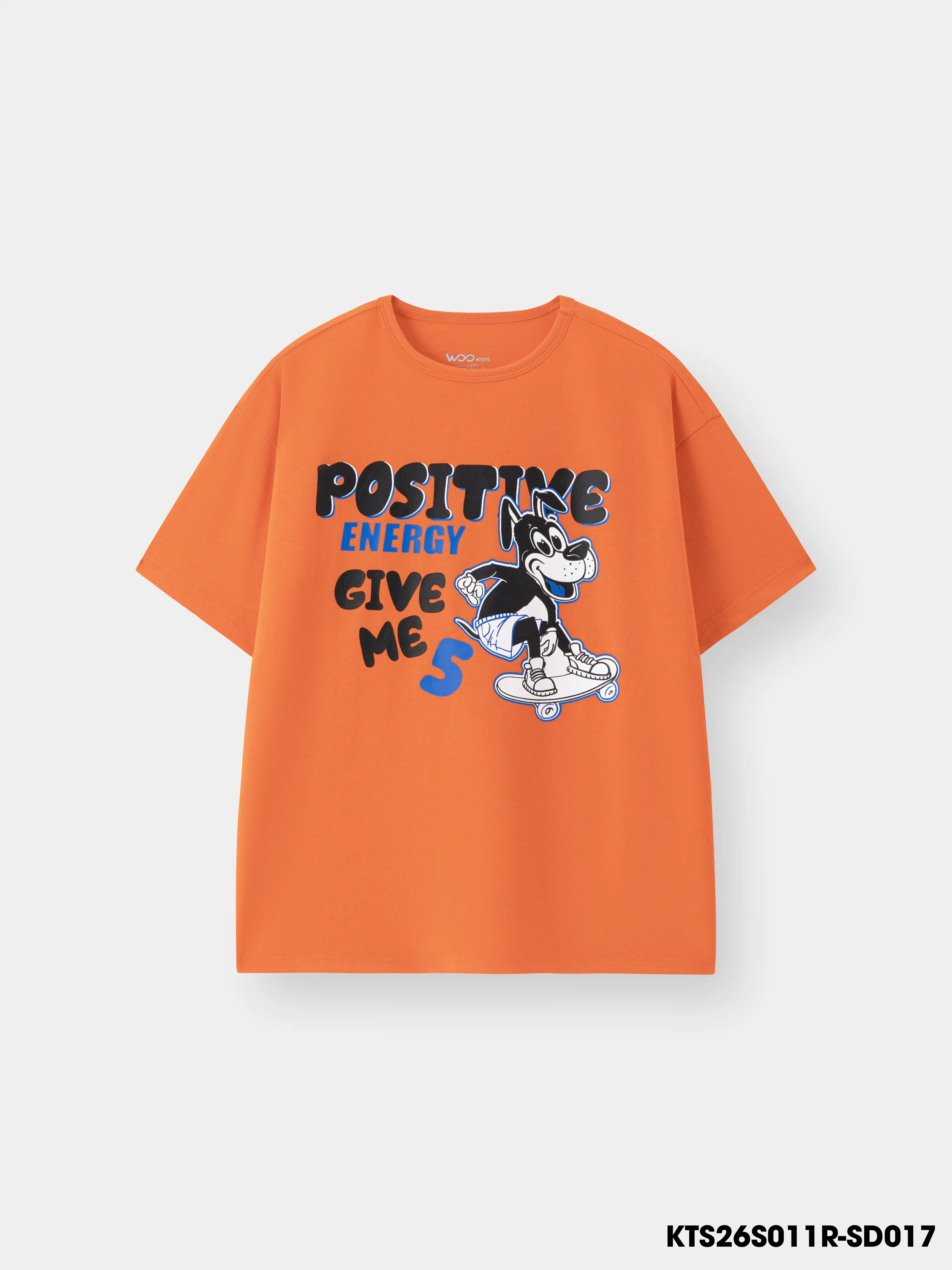 Áo Thun Không Cổ Bé Trai KTS26S011R