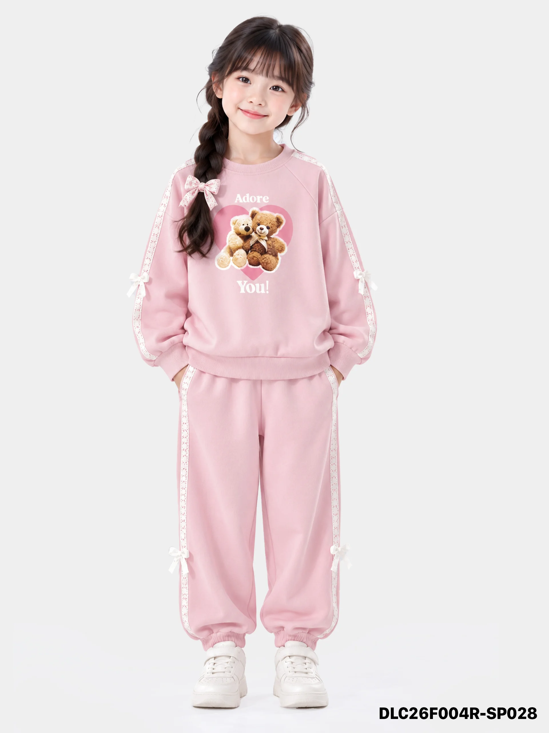 Set Dài Tay Bé Gái DLC26F004R