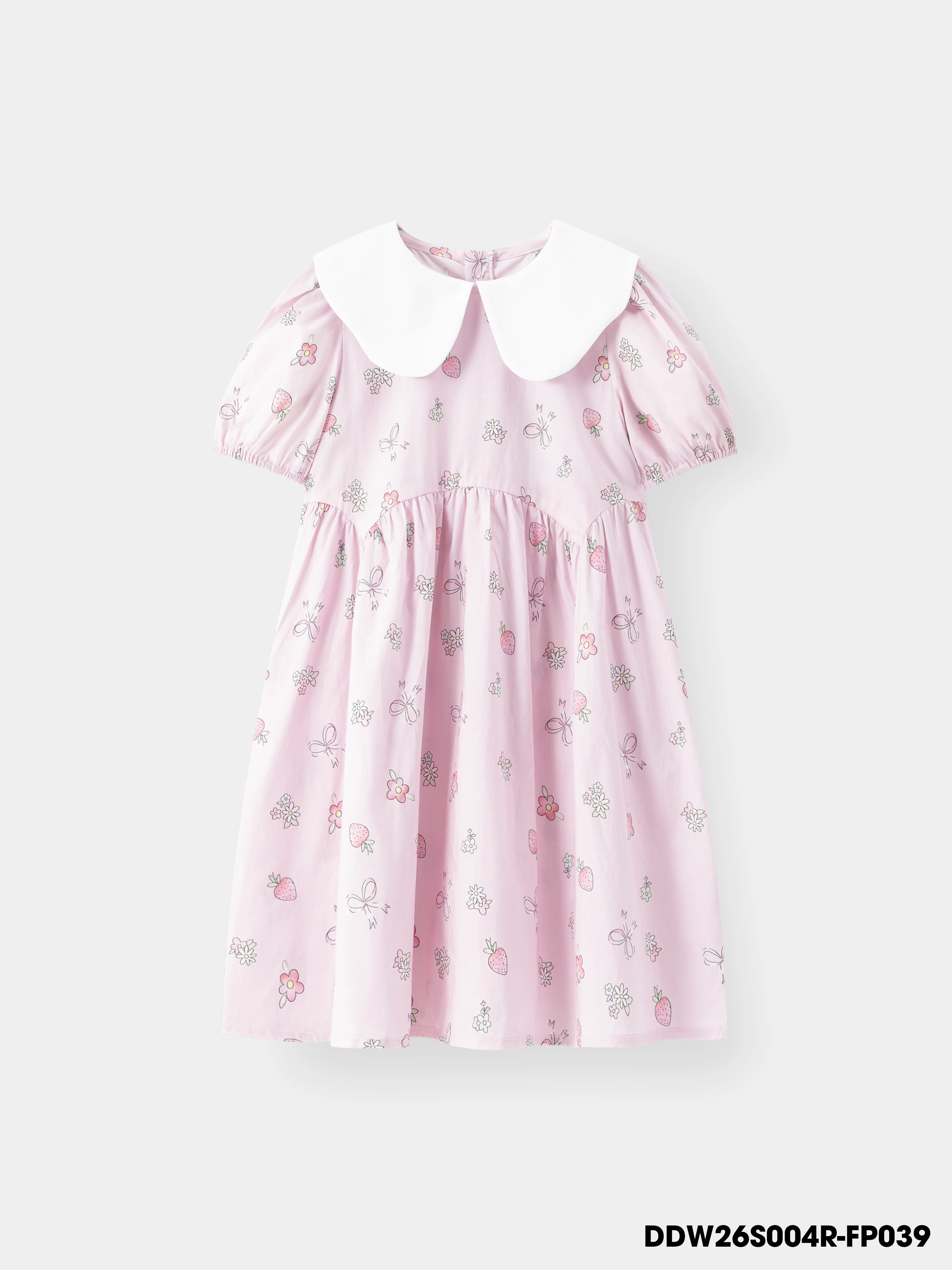 Váy Liền Dệt Thoi Bé Gái DDW26S004R