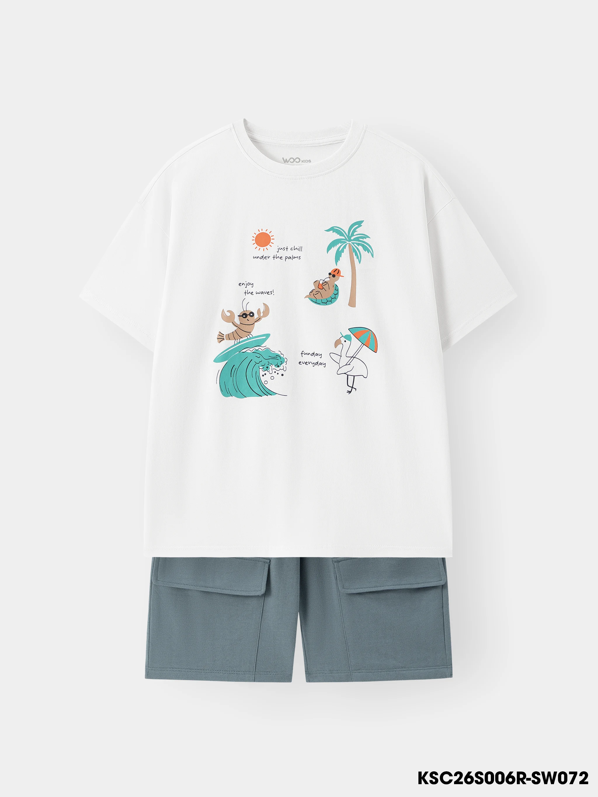 Set Đi Chơi Bé Trai KSC26S006R