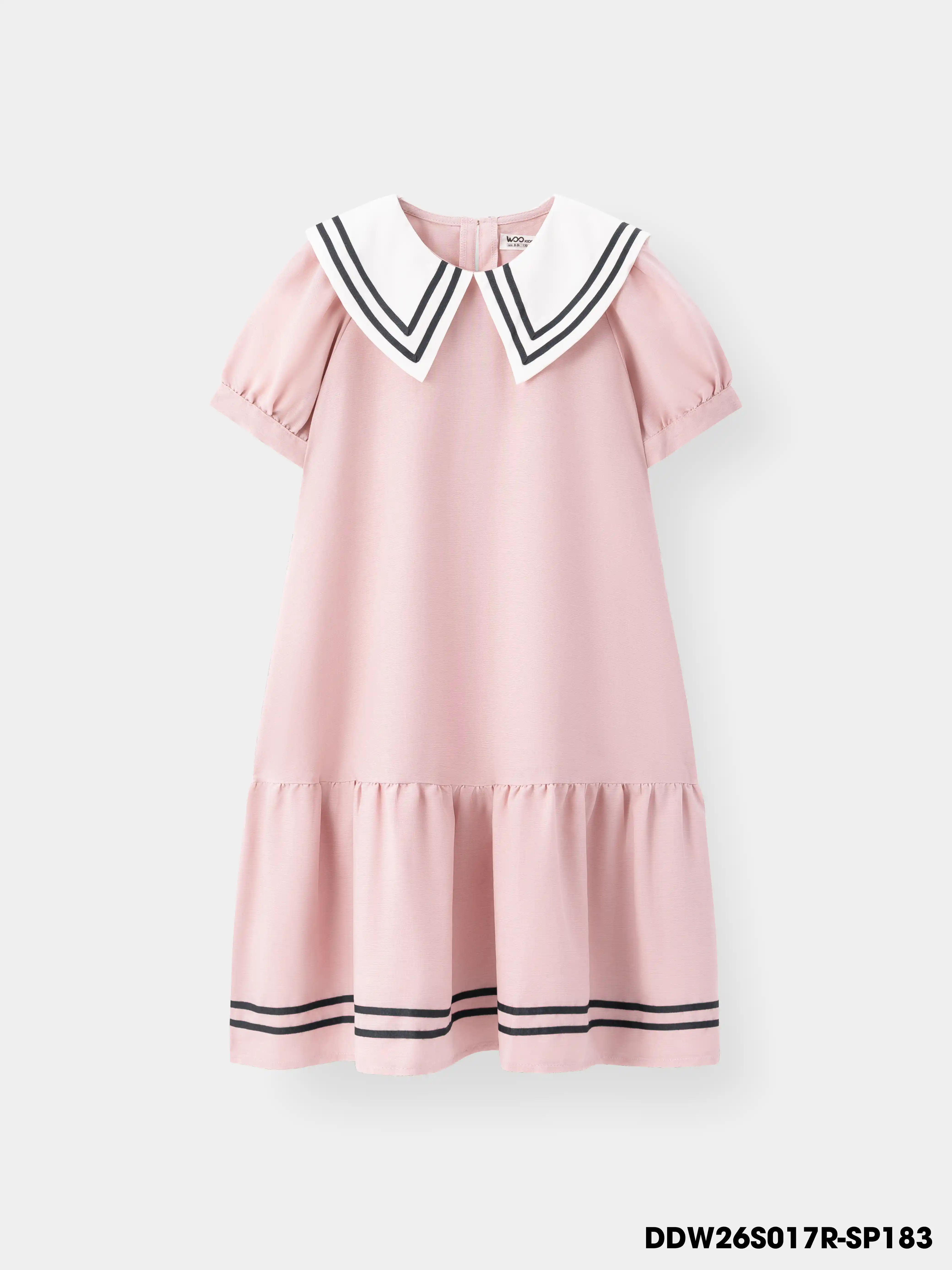 Váy Liền Dệt Thoi Bé Gái DDW26S017R
