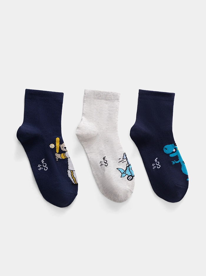 Tất Bé Trai KAS25F005S (Combo 3 đôi)