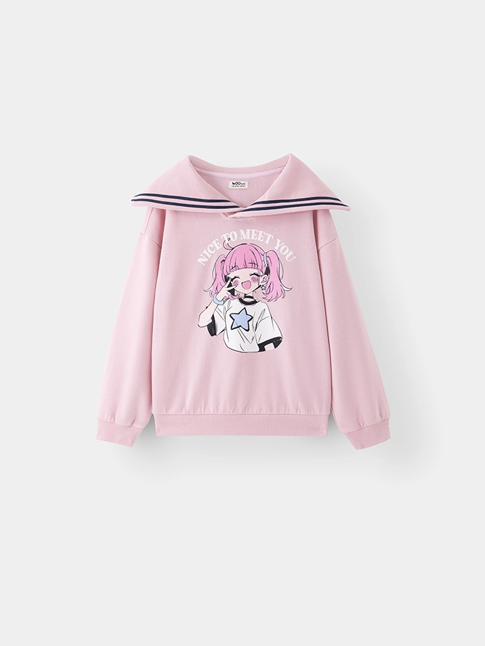 Áo Nỉ Bé Gái ESW25F004R