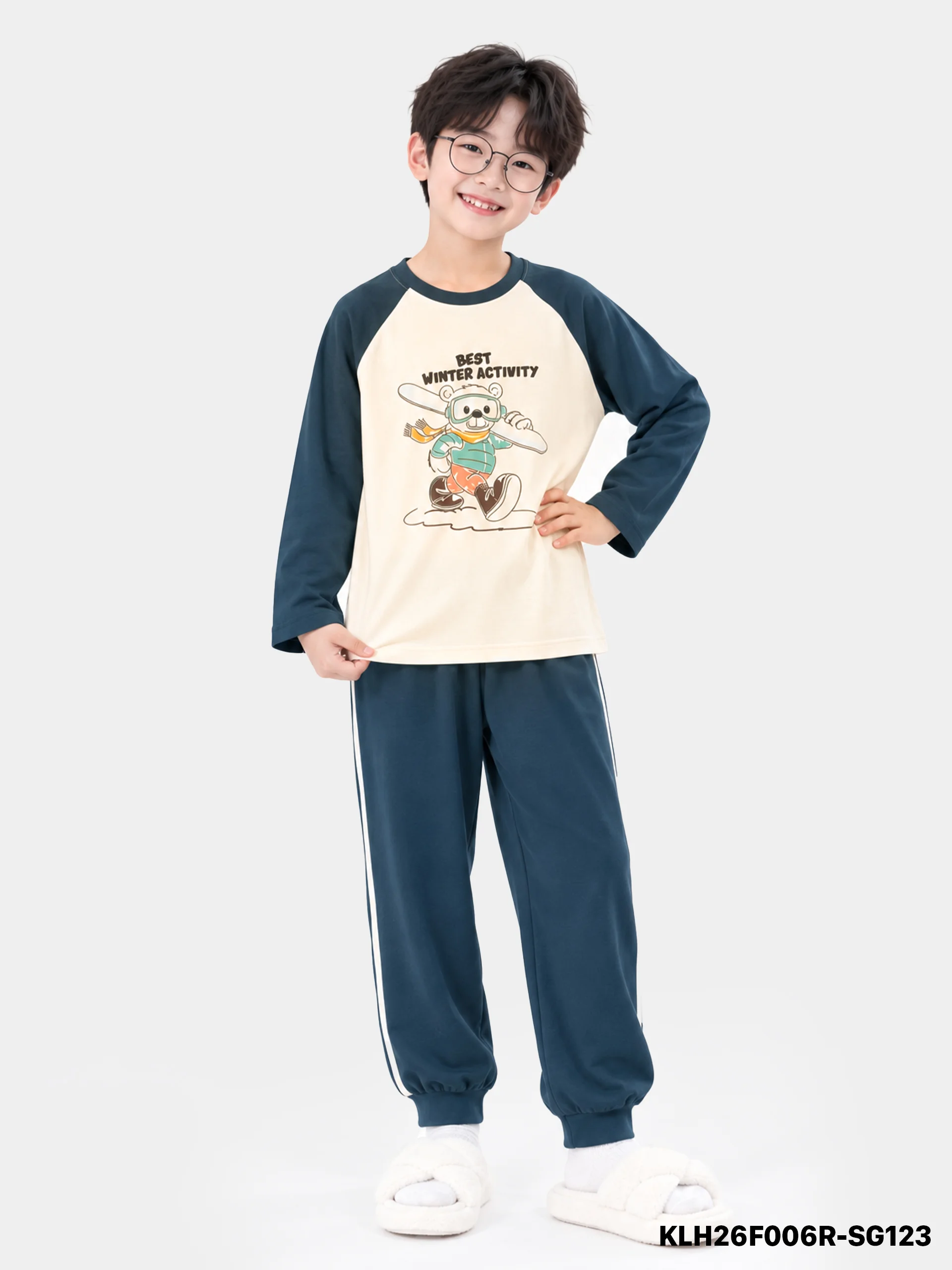 Bộ Đồ Dài Tay Bé Trai KLH26F006R