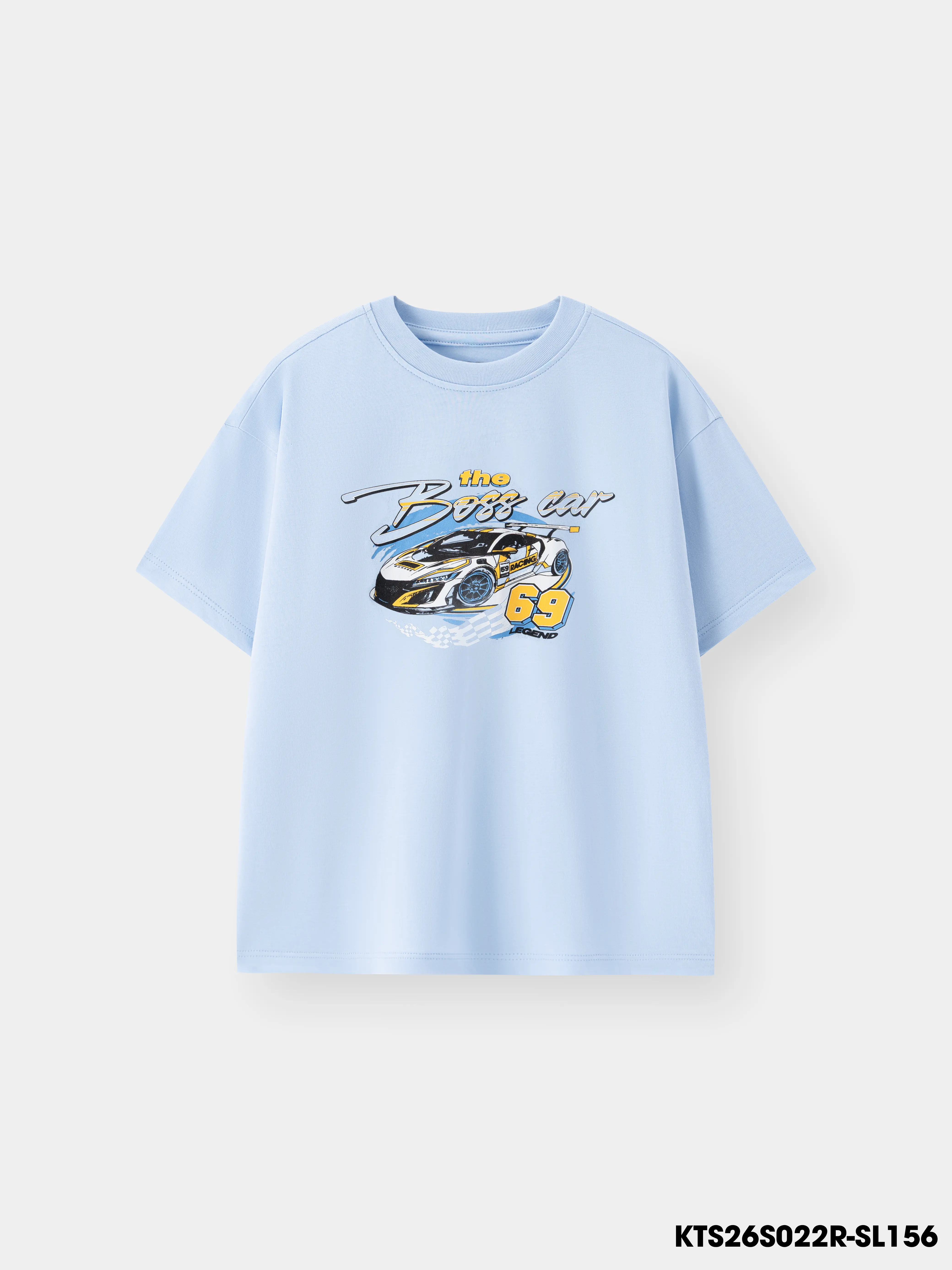 Áo Thun Không Cổ Bé Trai KTS26S022R