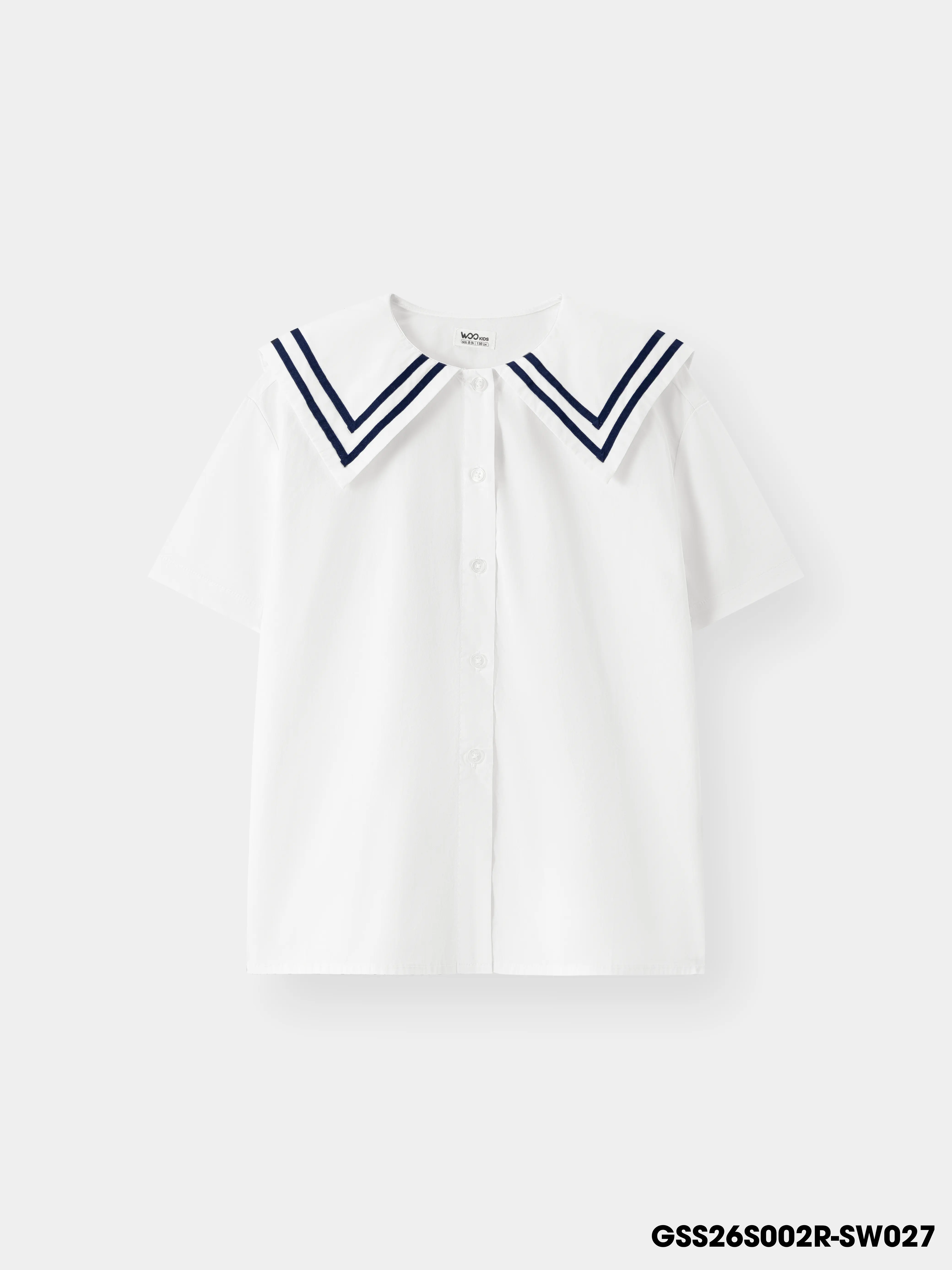 Áo Sơ Mi Cộc Tay Bé Gái GSS26S002R