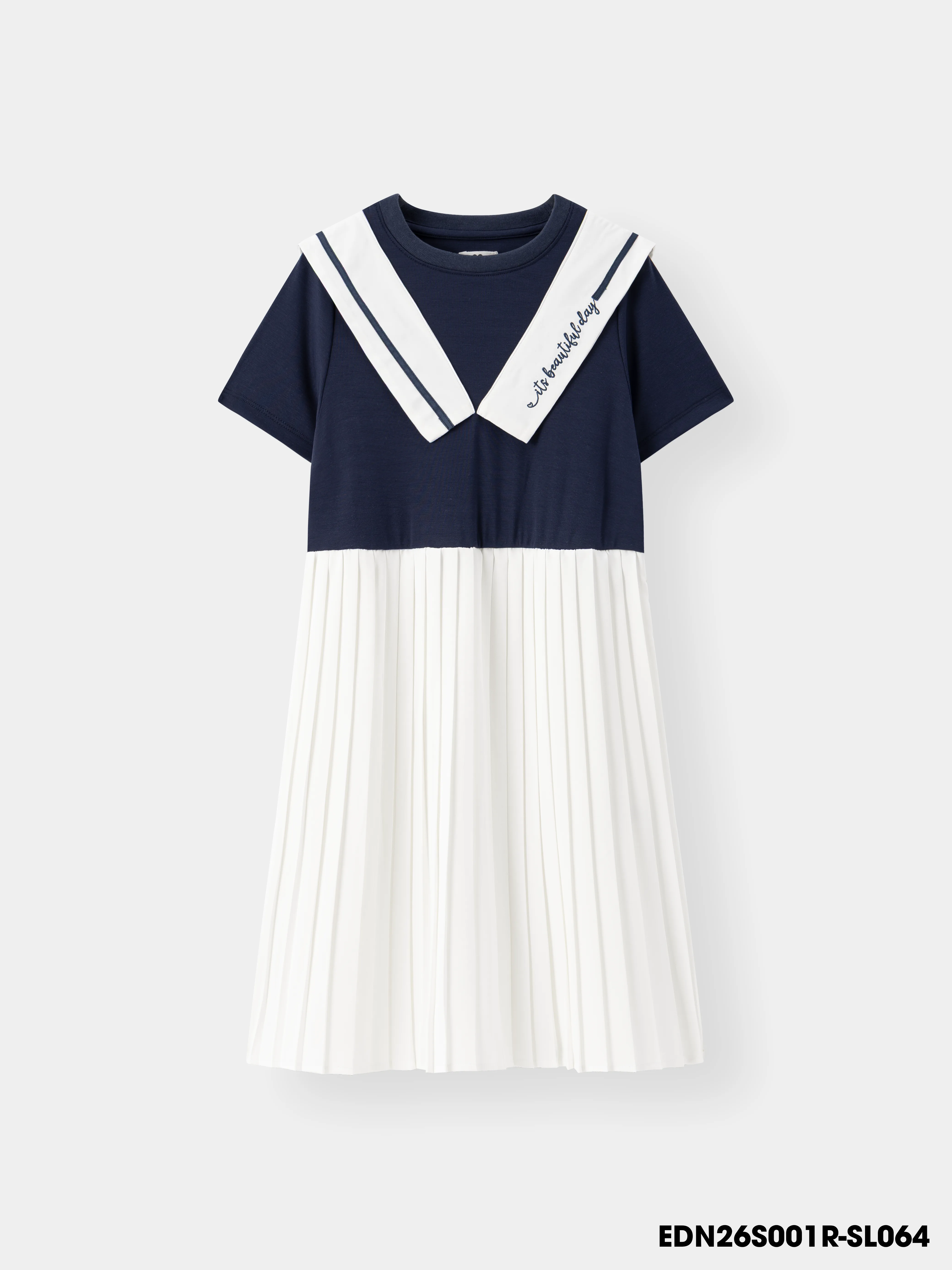 Váy Liền Dệt Kim Bé Gái EDN26S001R