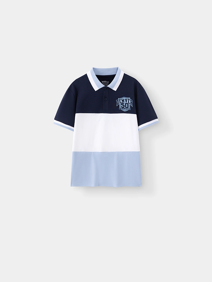 Áo Thun Có Cổ Bé Trai TPS25S003R