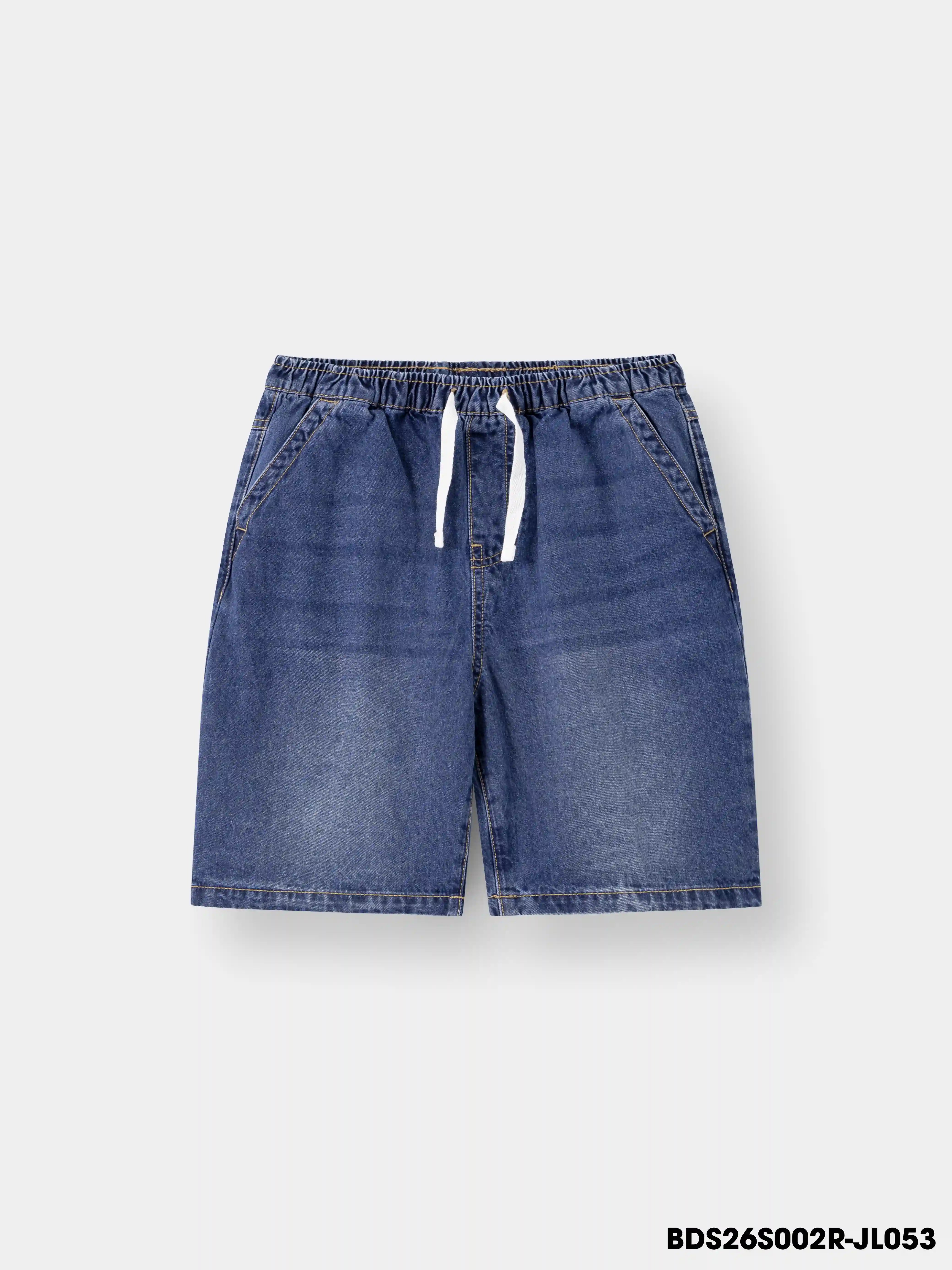 Quần Short Jean Bé Trai BDS26S002R