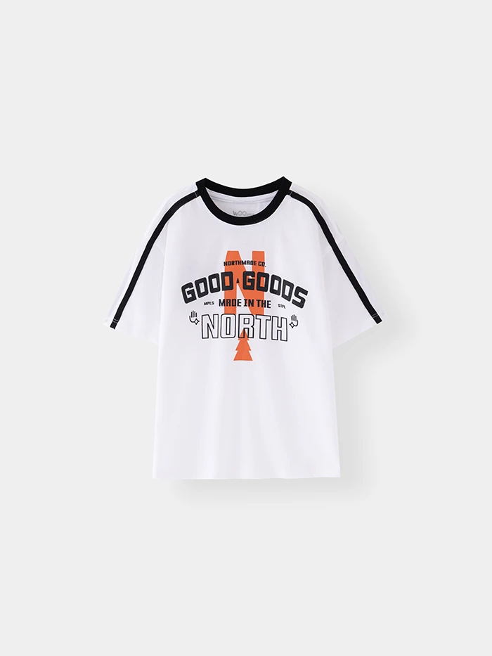 Áo Thun Không Cổ Bé Trai BTS25S009R