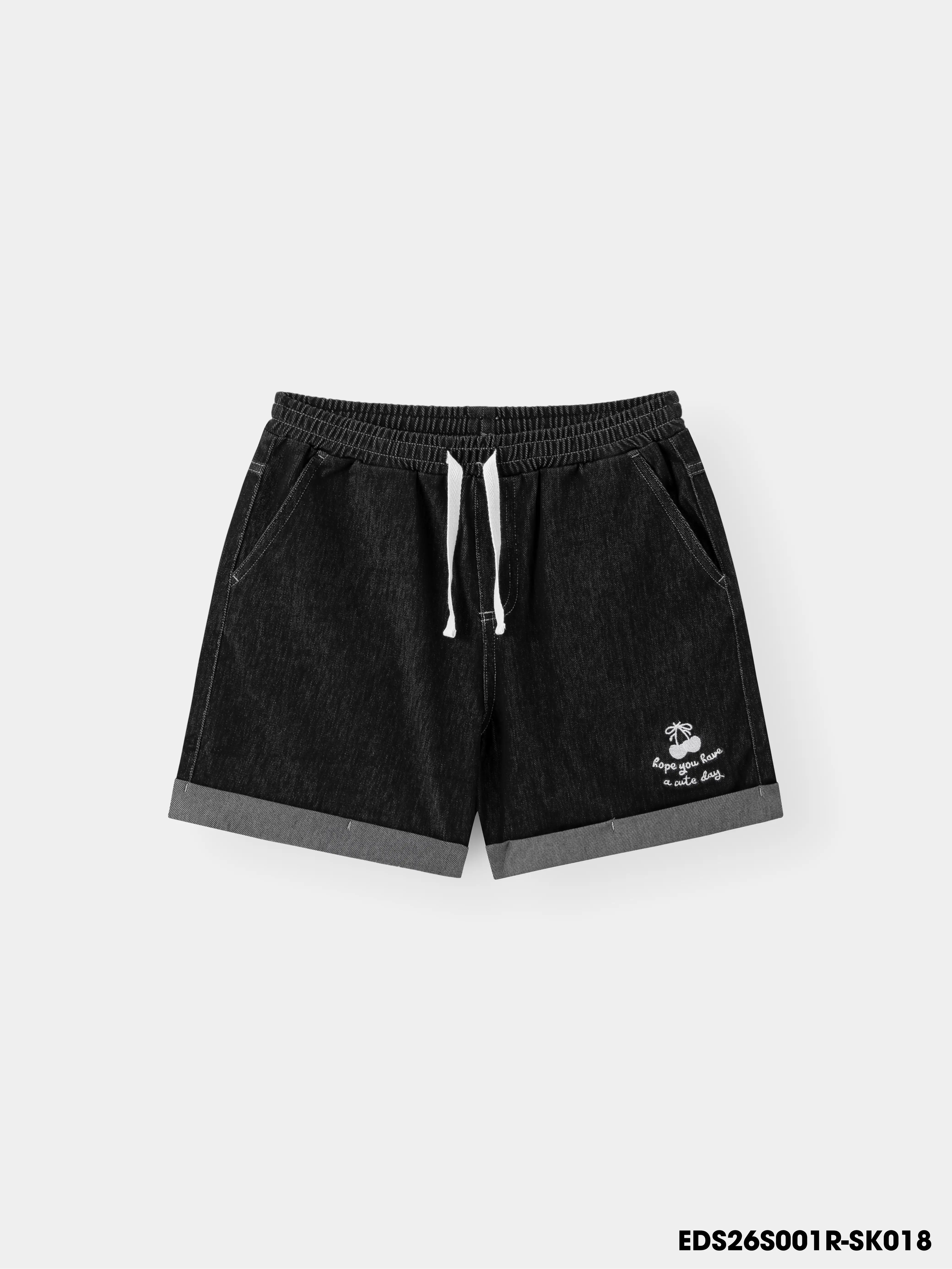 Quần Short Jean Bé Gái EDS26S001R