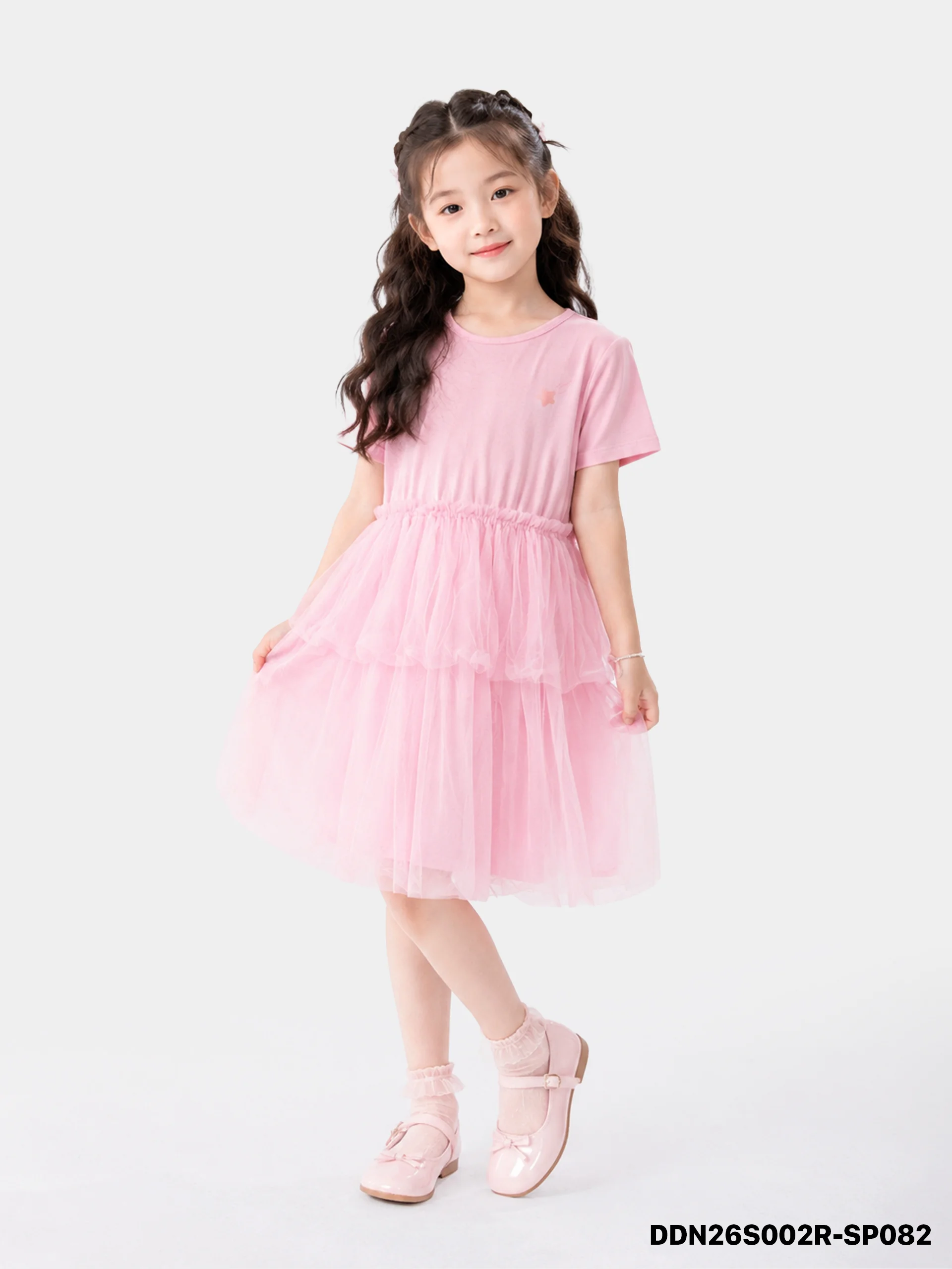 Váy Liền Dệt Kim Bé Gái DDN26S002R