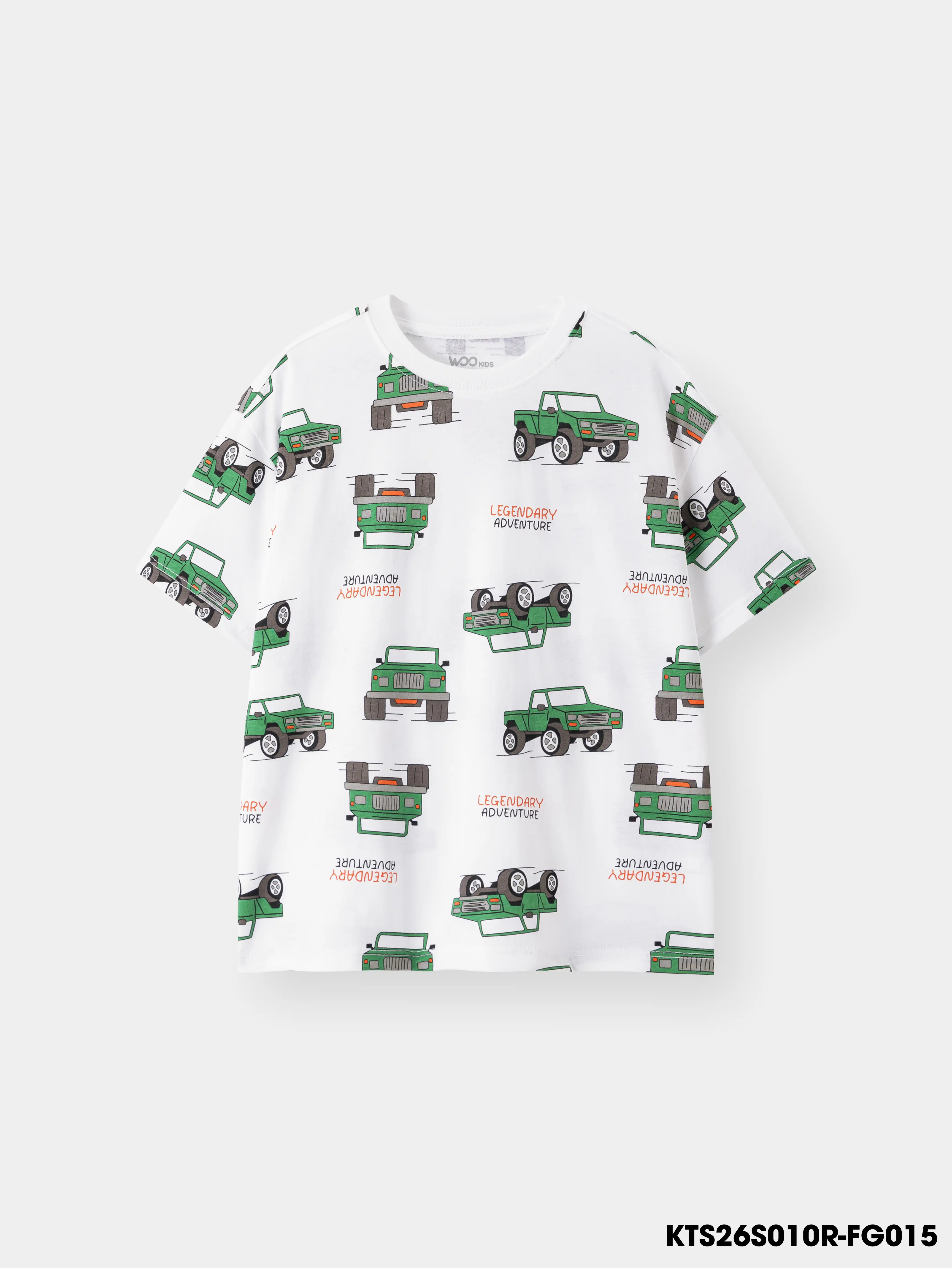 Áo Thun Không Cổ Bé Trai KTS26S010R