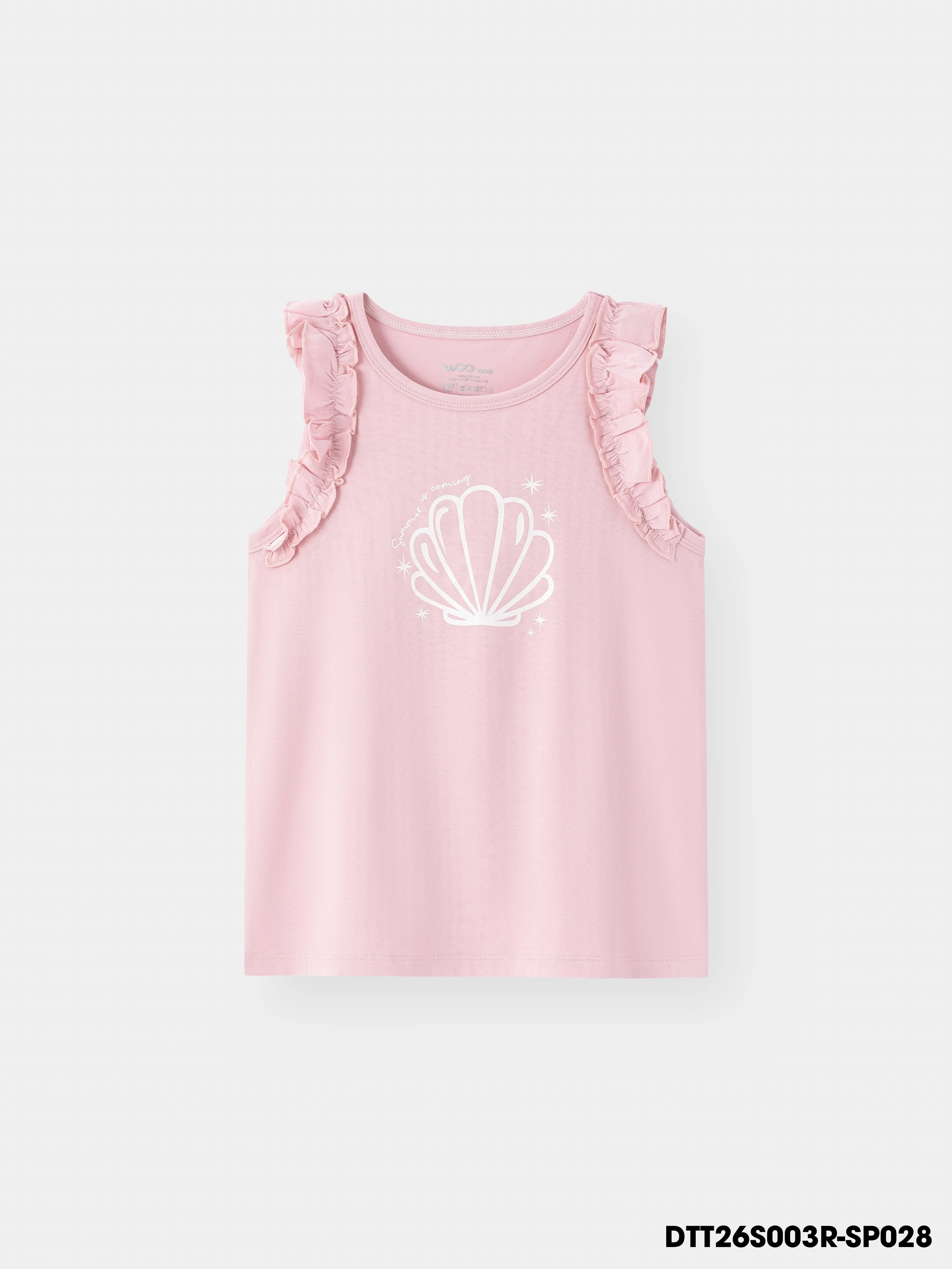 Ao Sát Nách Bé Gái DTT26S003R