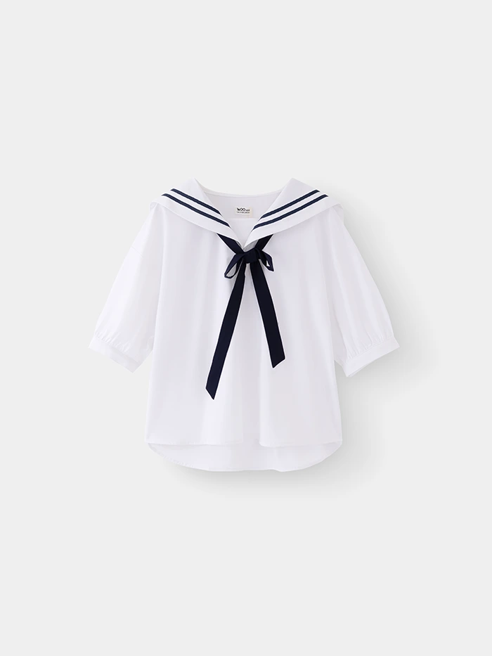 Áo Sơ Mi Cộc Tay Bé Gái ESS25S003R