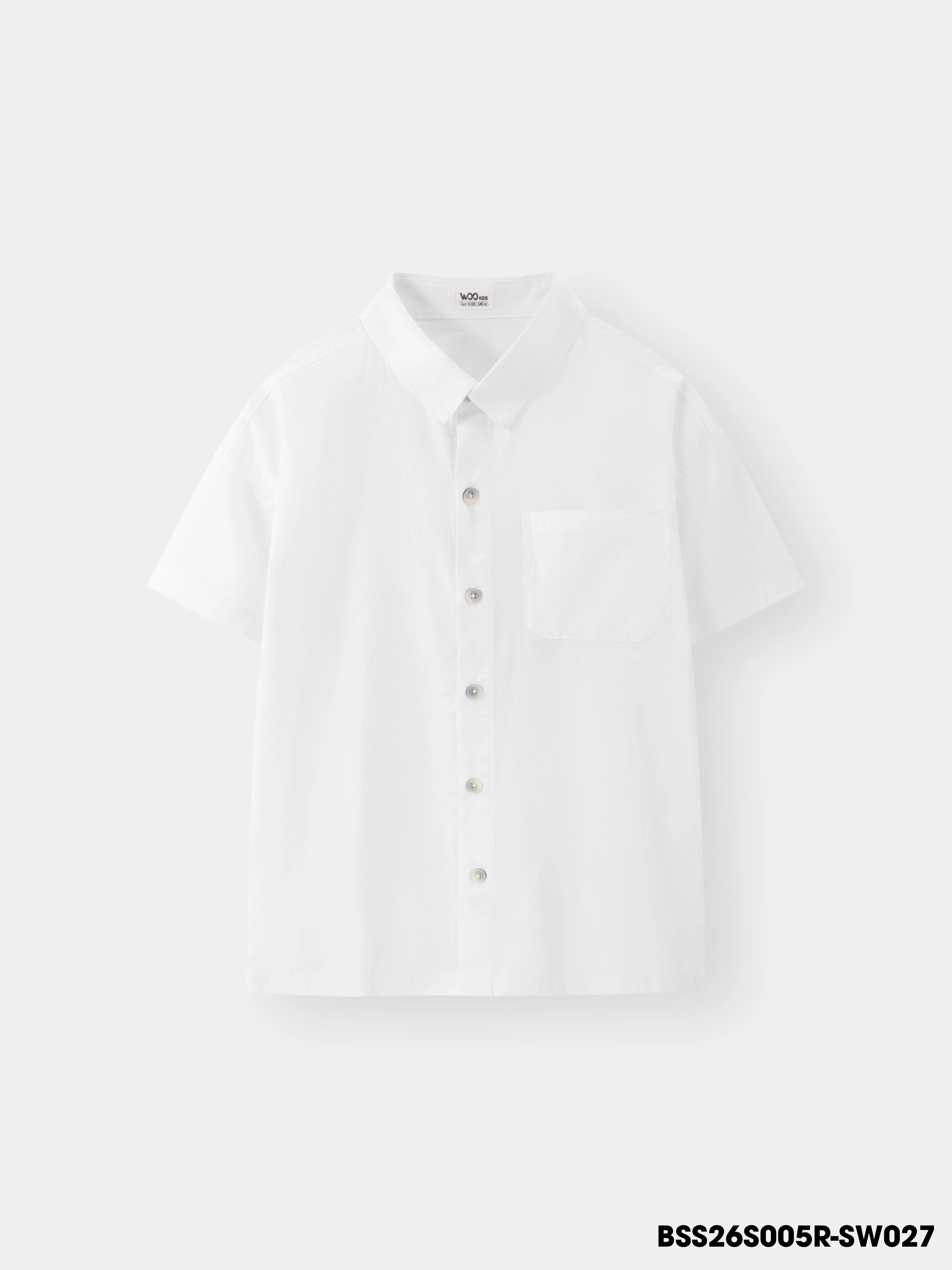 Áo Sơ Mi Cộc Tay Bé Trai BSS26S005R