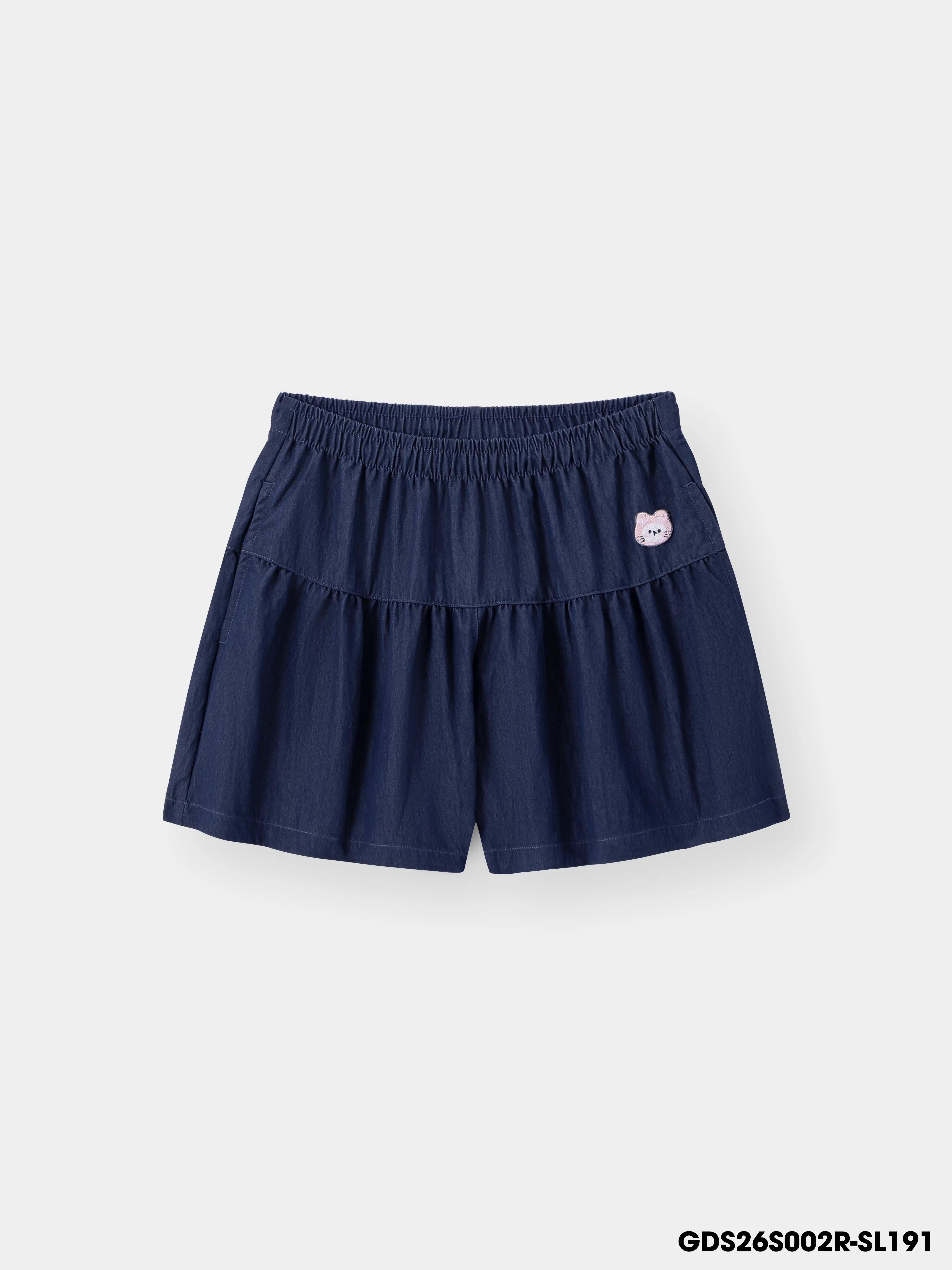 Quần Short Jean Bé Gái GDS26S002R
