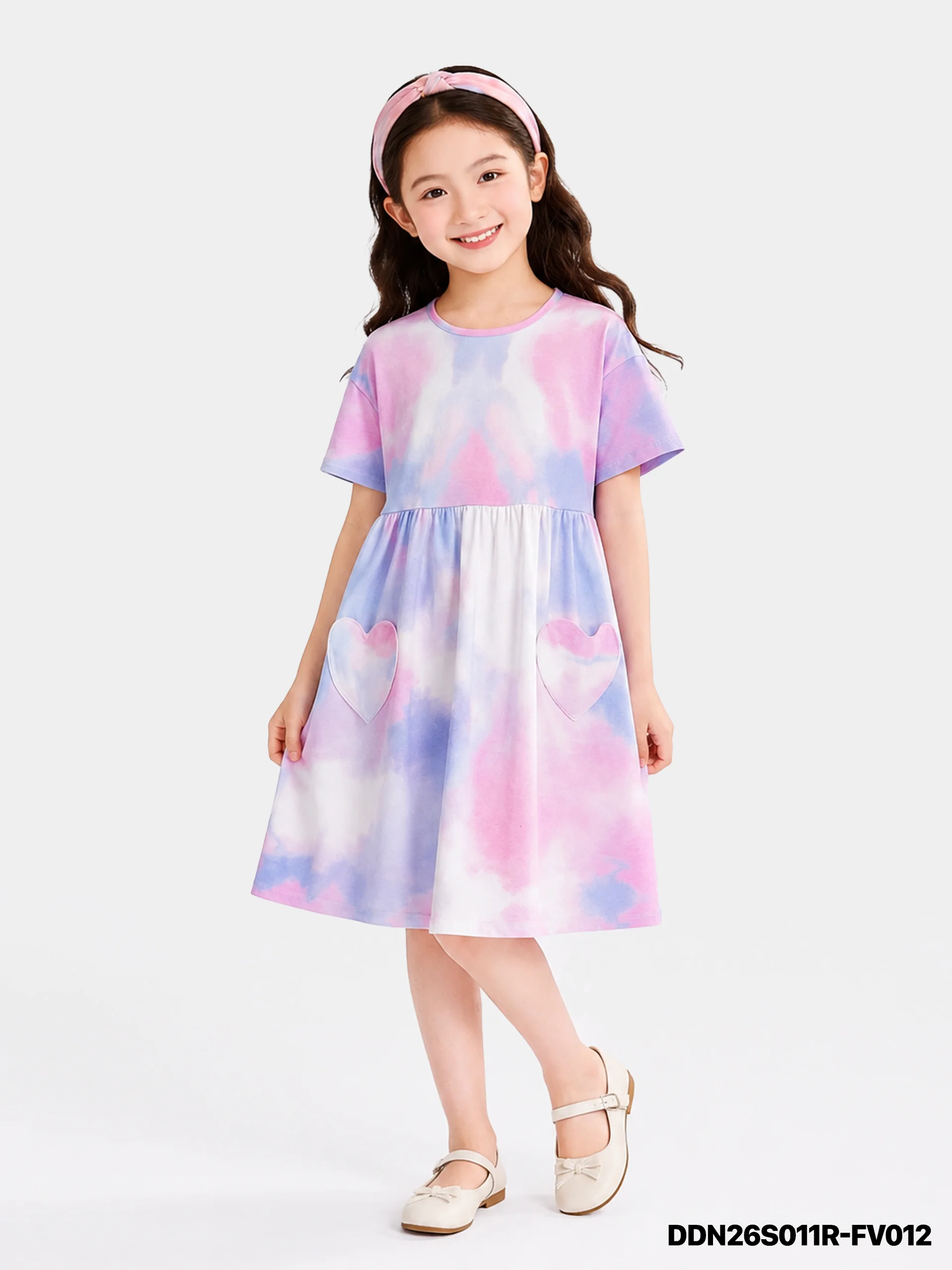 Váy Liền Dệt Kim Bé Gái DDN26S011R