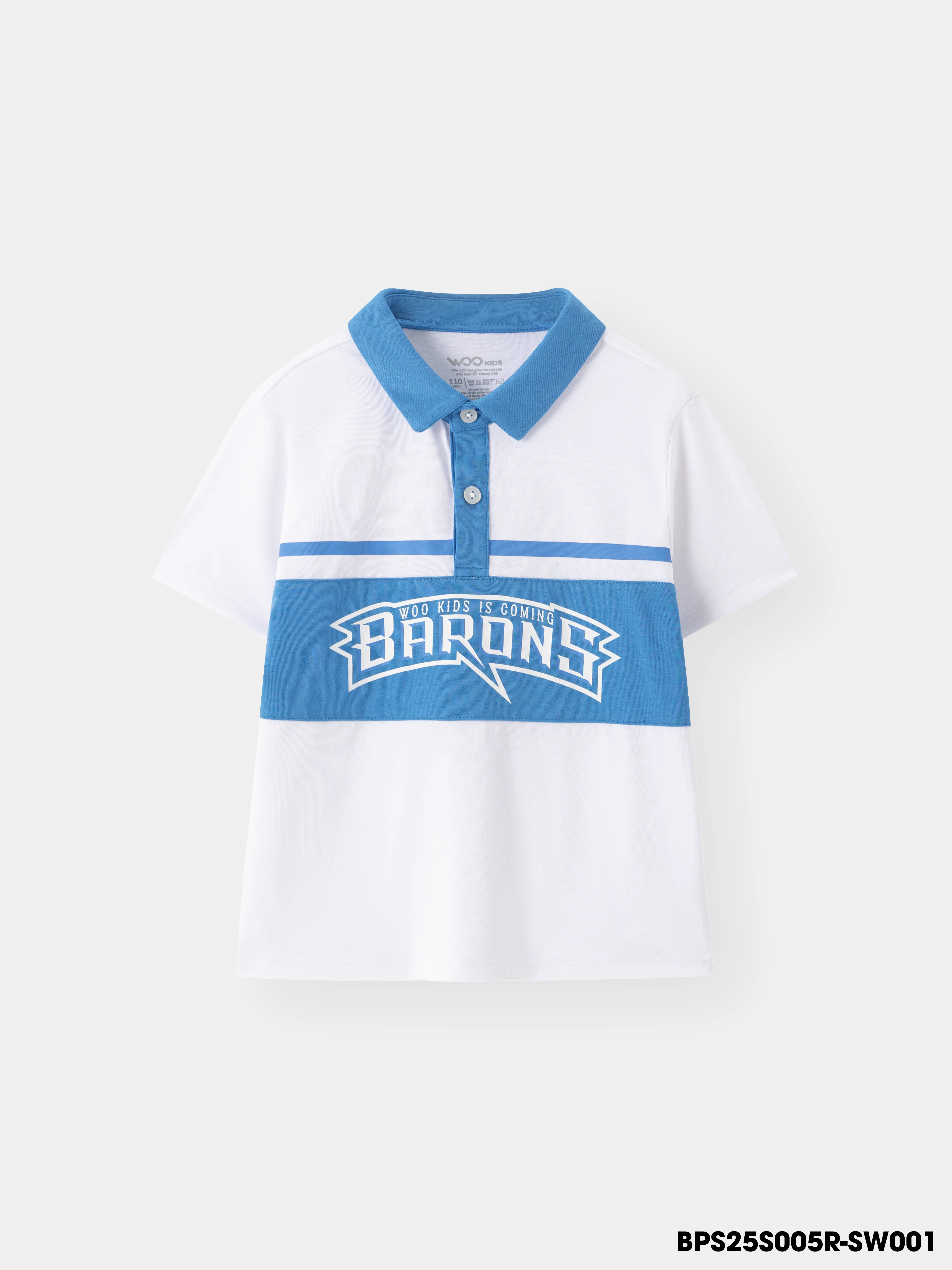Áo Thun Có Cổ Bé Trai BPS25S005R
