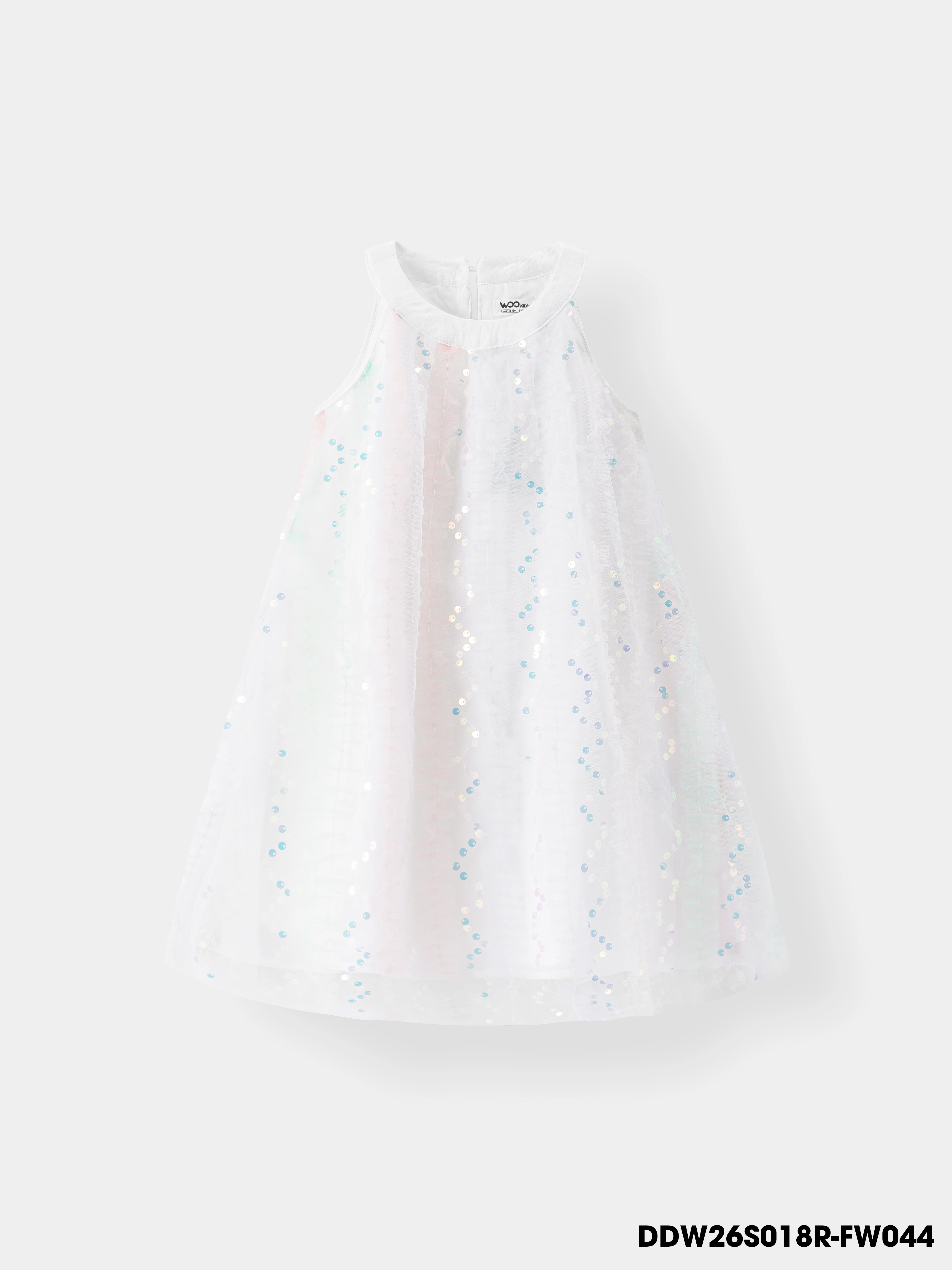 Váy Liền Dệt Thoi Bé Gái DDW26S018R