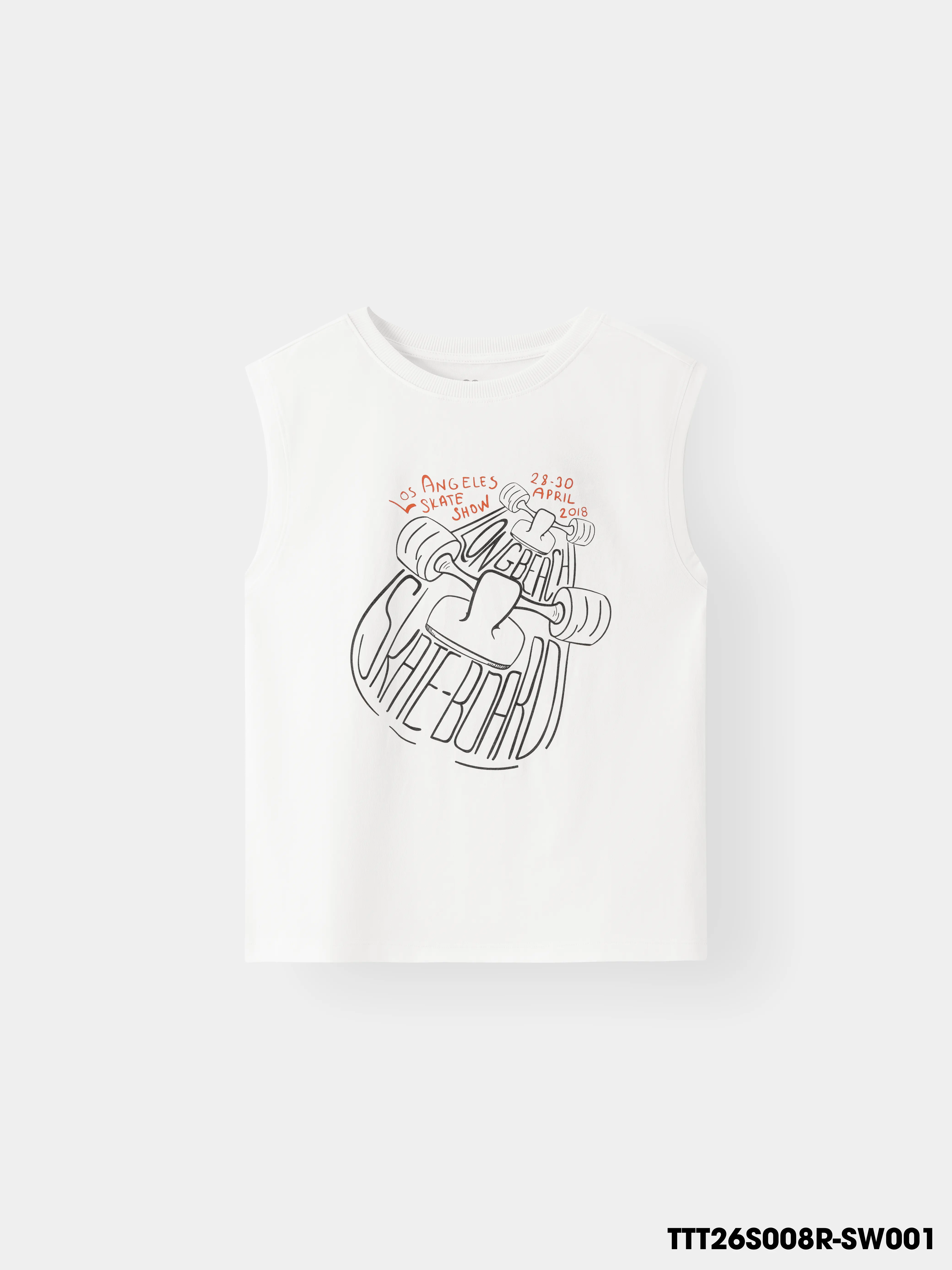 Áo Sát Nách Bé Trai TTT26S008R