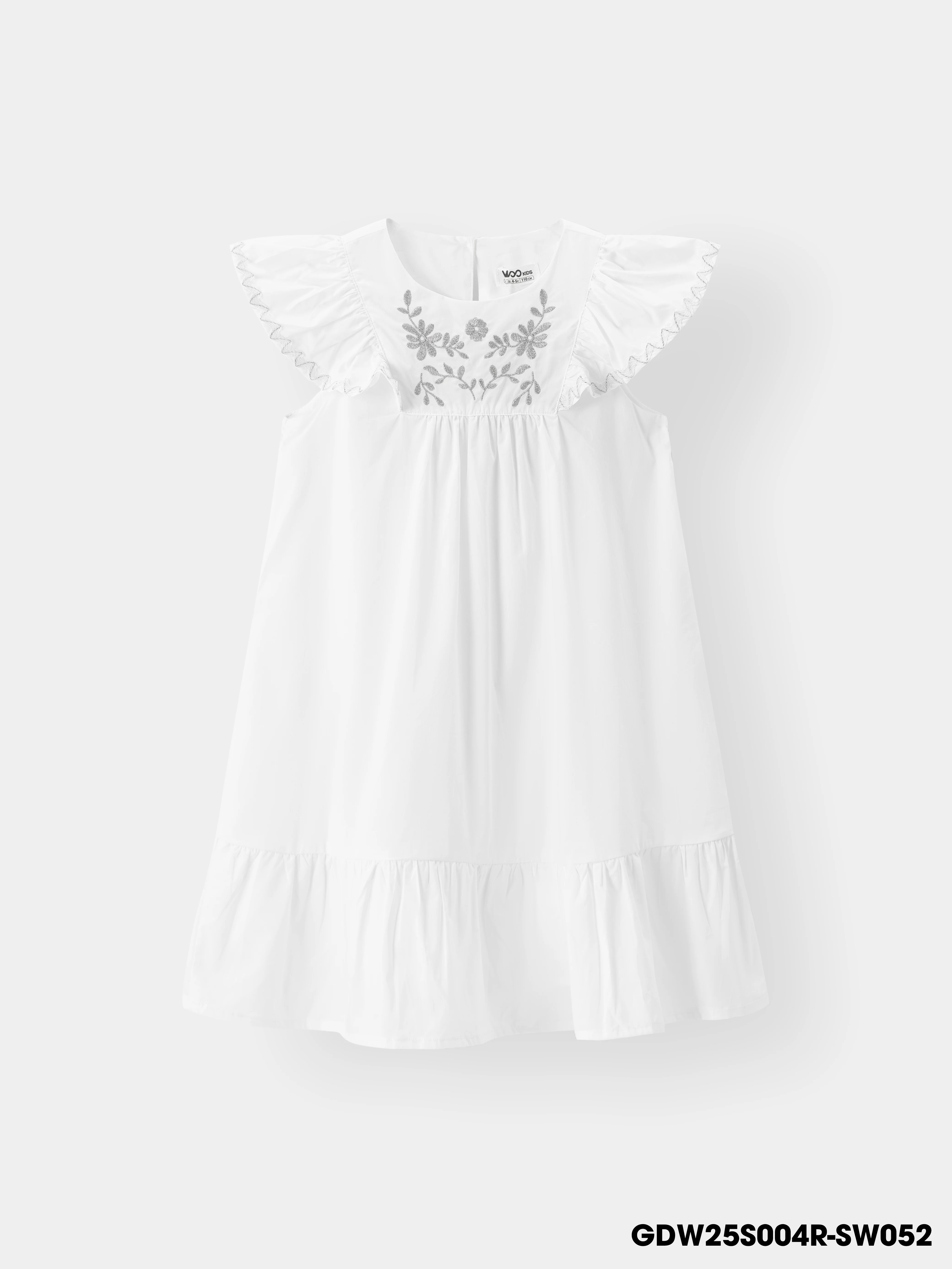 Váy Liền Dệt Thoi Bé Gái GDW25S004R