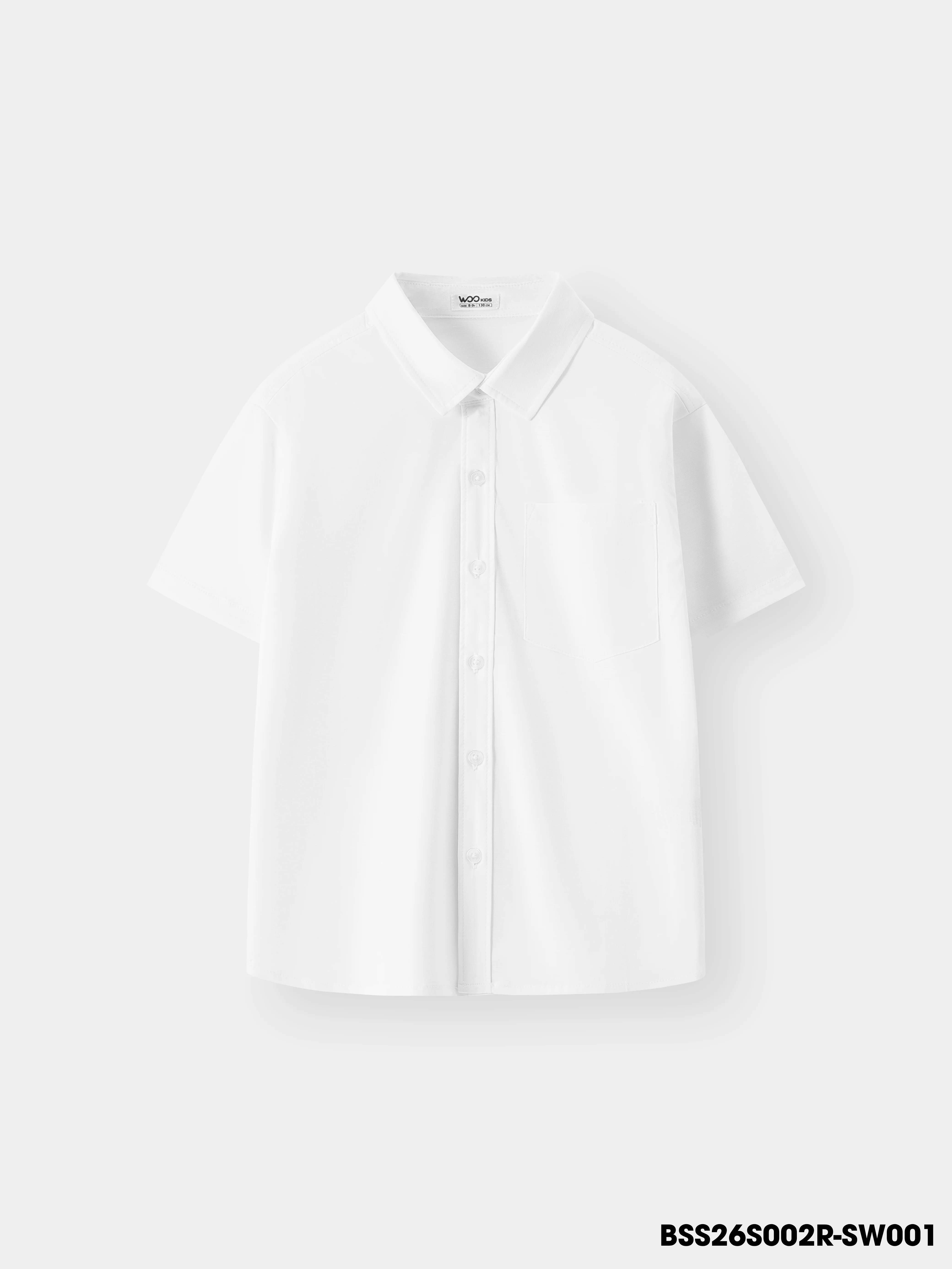 Áo Sơ Mi Cộc Tay Bé Trai BSS26S002R