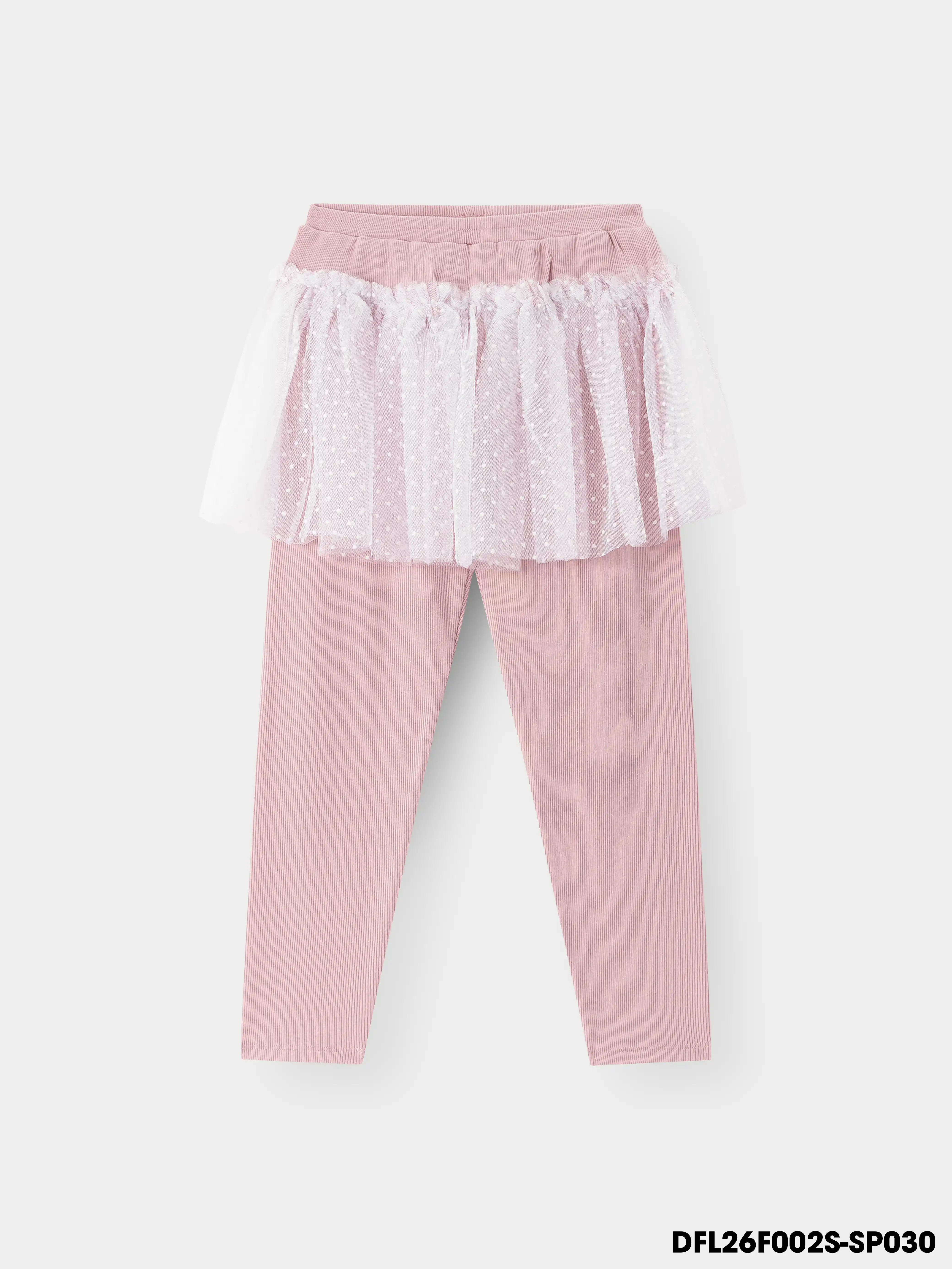 Quần Legging Dài Bé Gái DFL26F002S