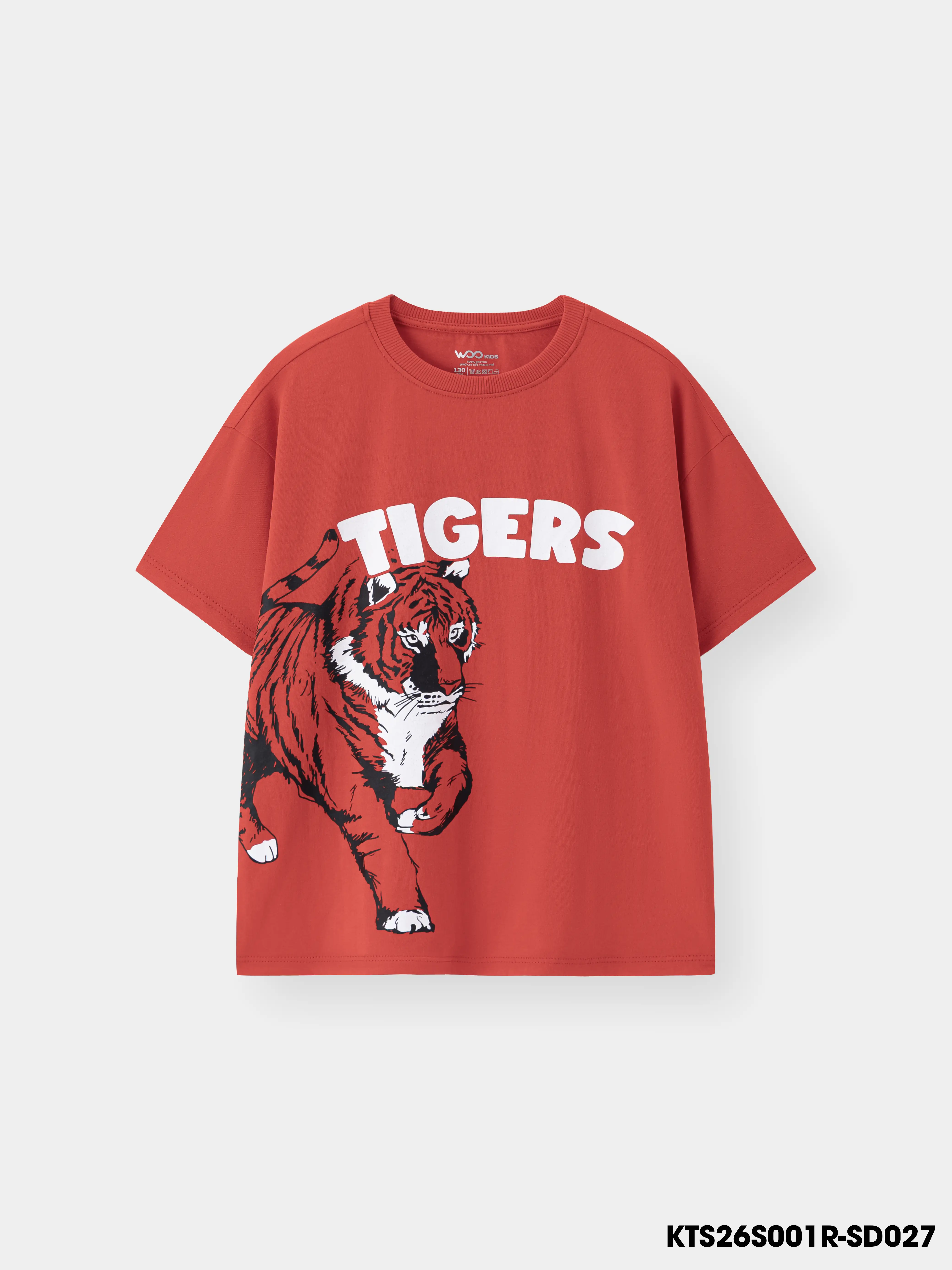 Áo Thun Không Cổ Bé Trai KTS26S001R